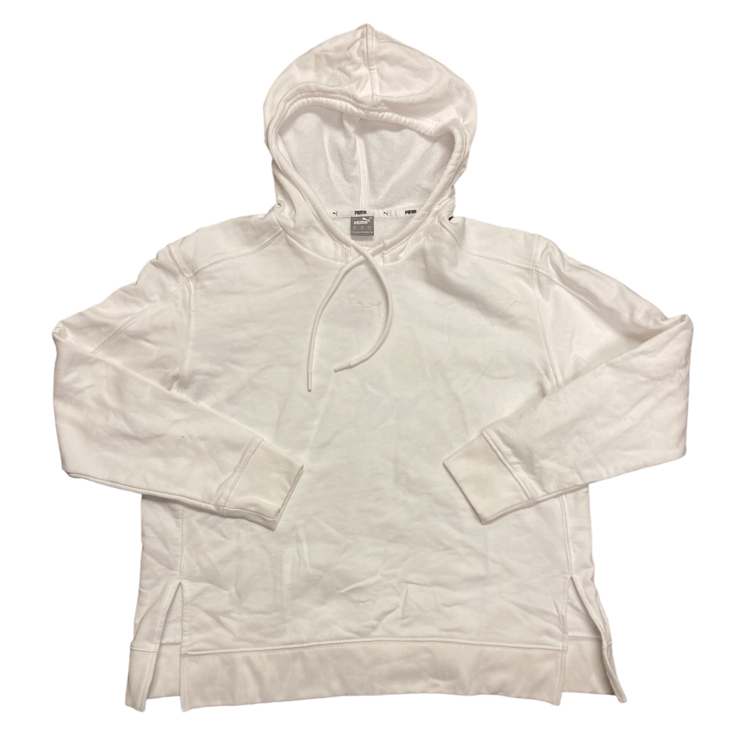 Puma Women’s HER Long Sleeve Drawstring Jersey Knit Hoodie
