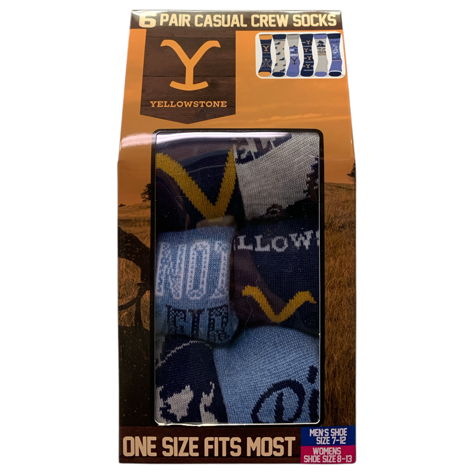 Новые носки Hyp для взрослых, унисекс, 6 пар, OSFM, M 7-12/W 8-13