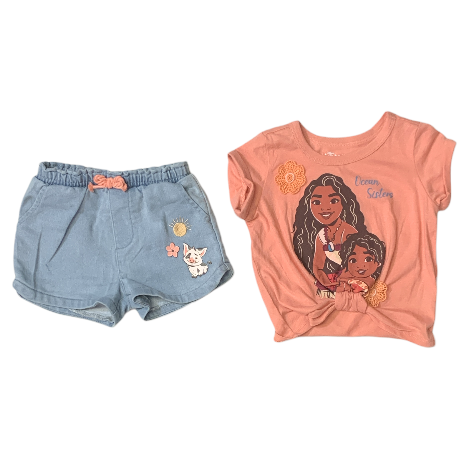Character Toddler Girl's 2-Piece Bottom & T-Shirt Set - Picture 6 of 7