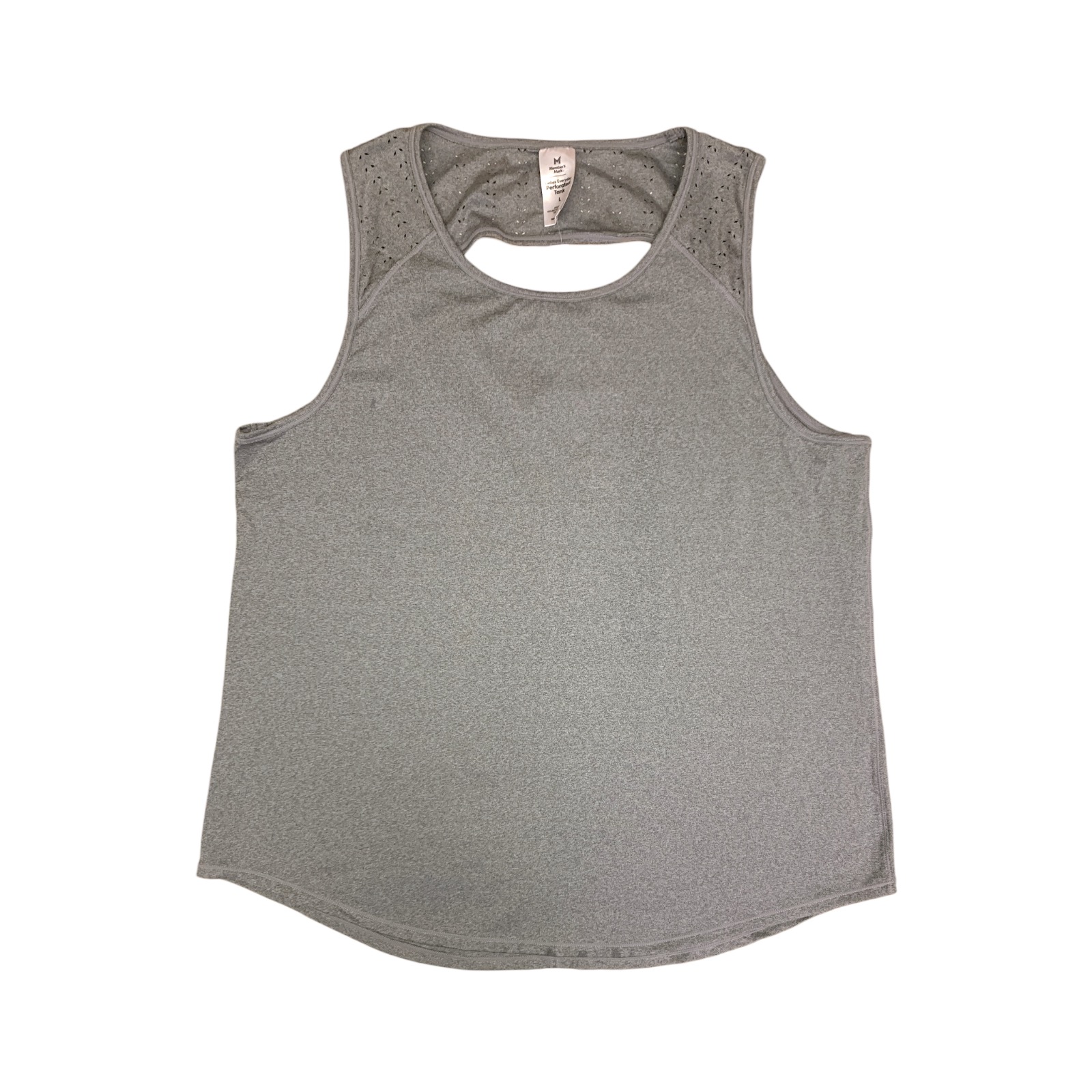 Member&rsquo;s Mark Ladies Everyday Curved Hem Perforated Active Tank