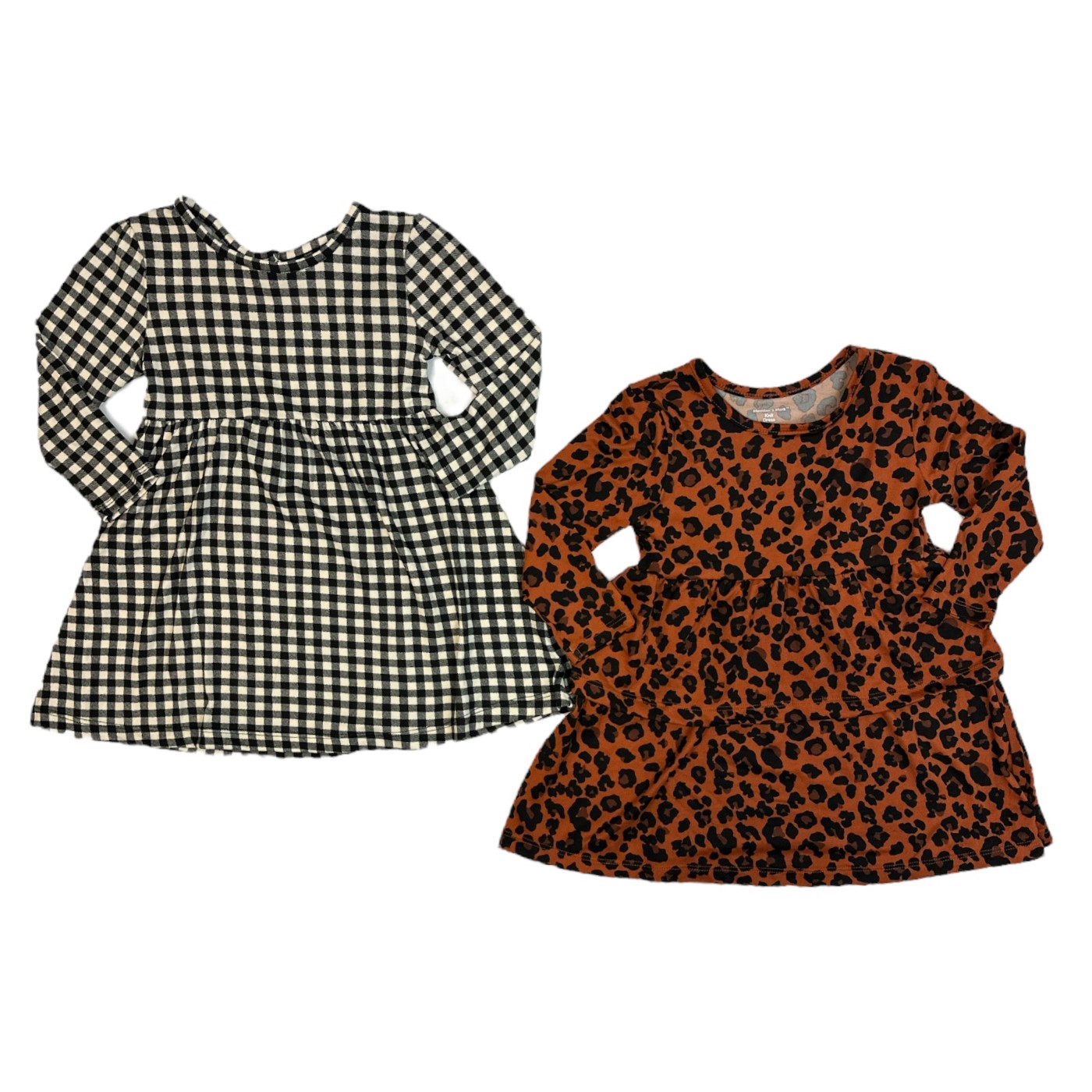 Member's Mark Girl's Super Soft 2 Pack Long Sleeve A-Line Knit Dress - Picture 4 of 9