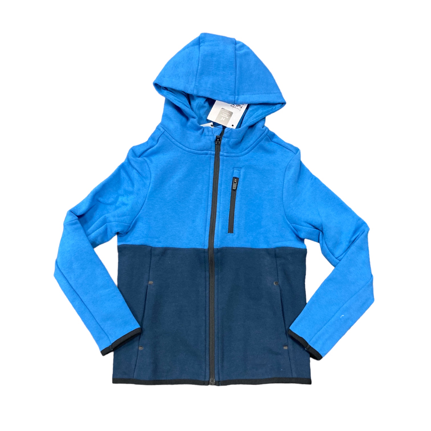 Member's Mark Youth Boy's Every Day Full Zip Media Pocket Hoodie - Picture 2 of 7