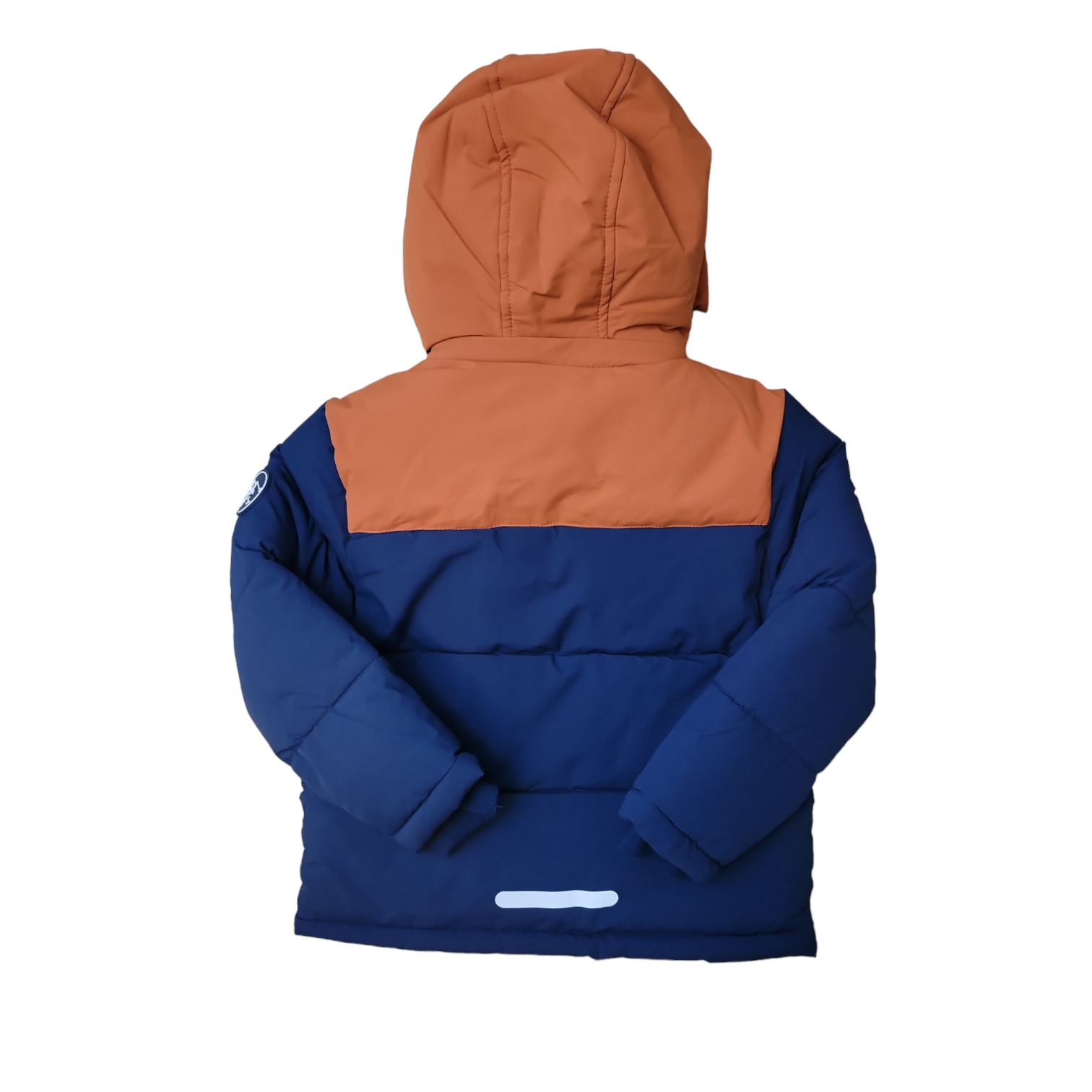 Member's Mark Boy's Wind Resistant Hooded Full Zip Puffer Jacket - Picture 5 of 5