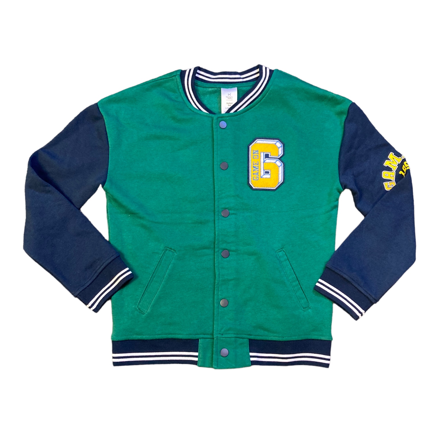 Member's Mark Boy's 3 Piece Warm Fleece French Terry Complete Outfit Jacket Set - Picture 3 of 13