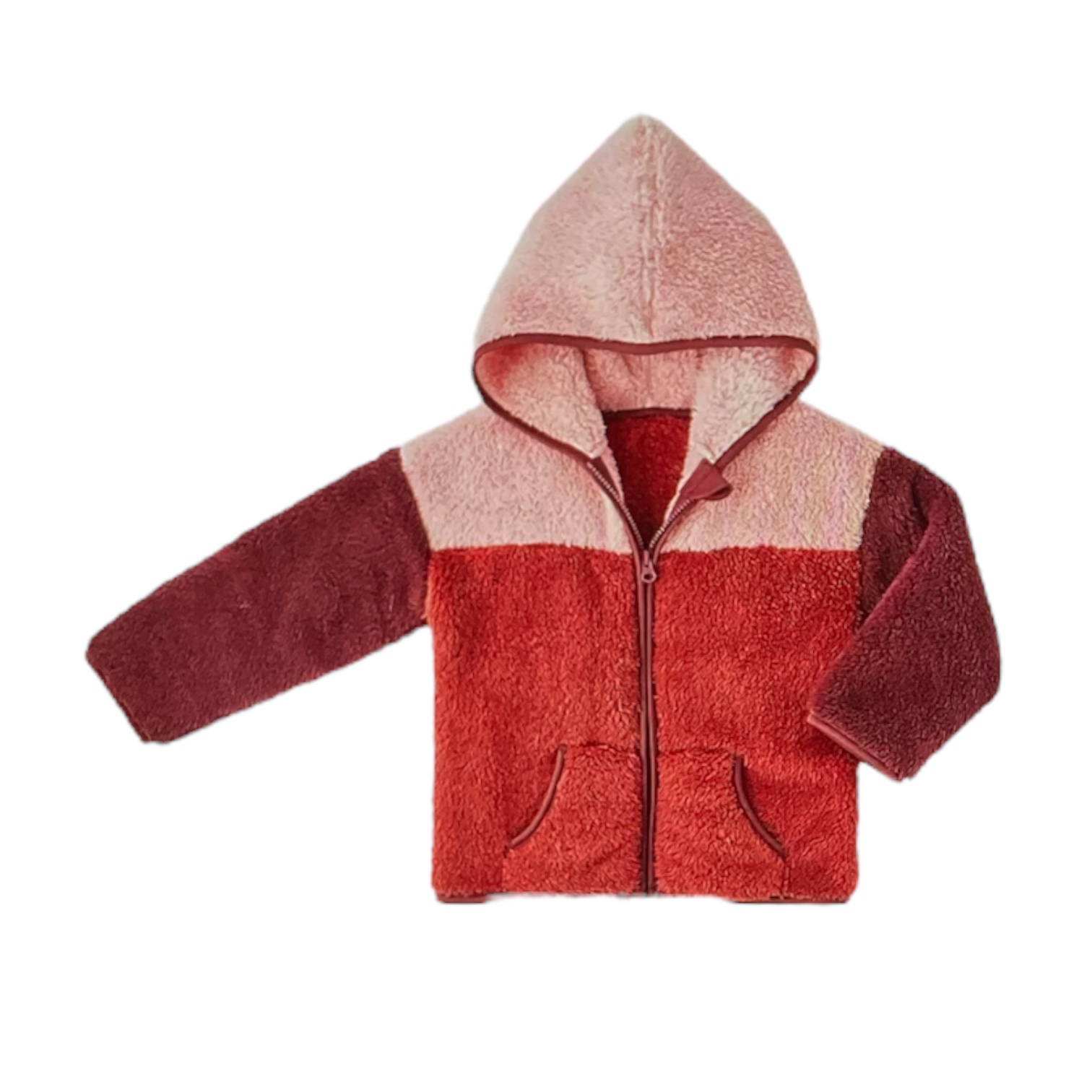 Member's Mark Girl's 3 Piece Cozy Full Zip Hooded Jacket Set - Picture 5 of 9