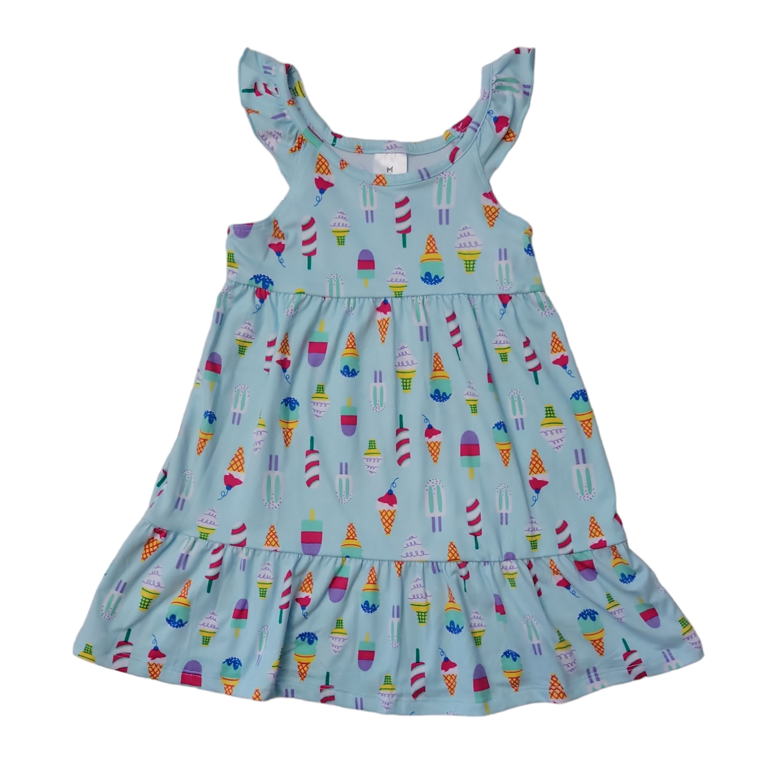 Member's Mark Girl's 3 Pack Soft Lightweight Stretch Summer Dresses - Picture 11 of 13