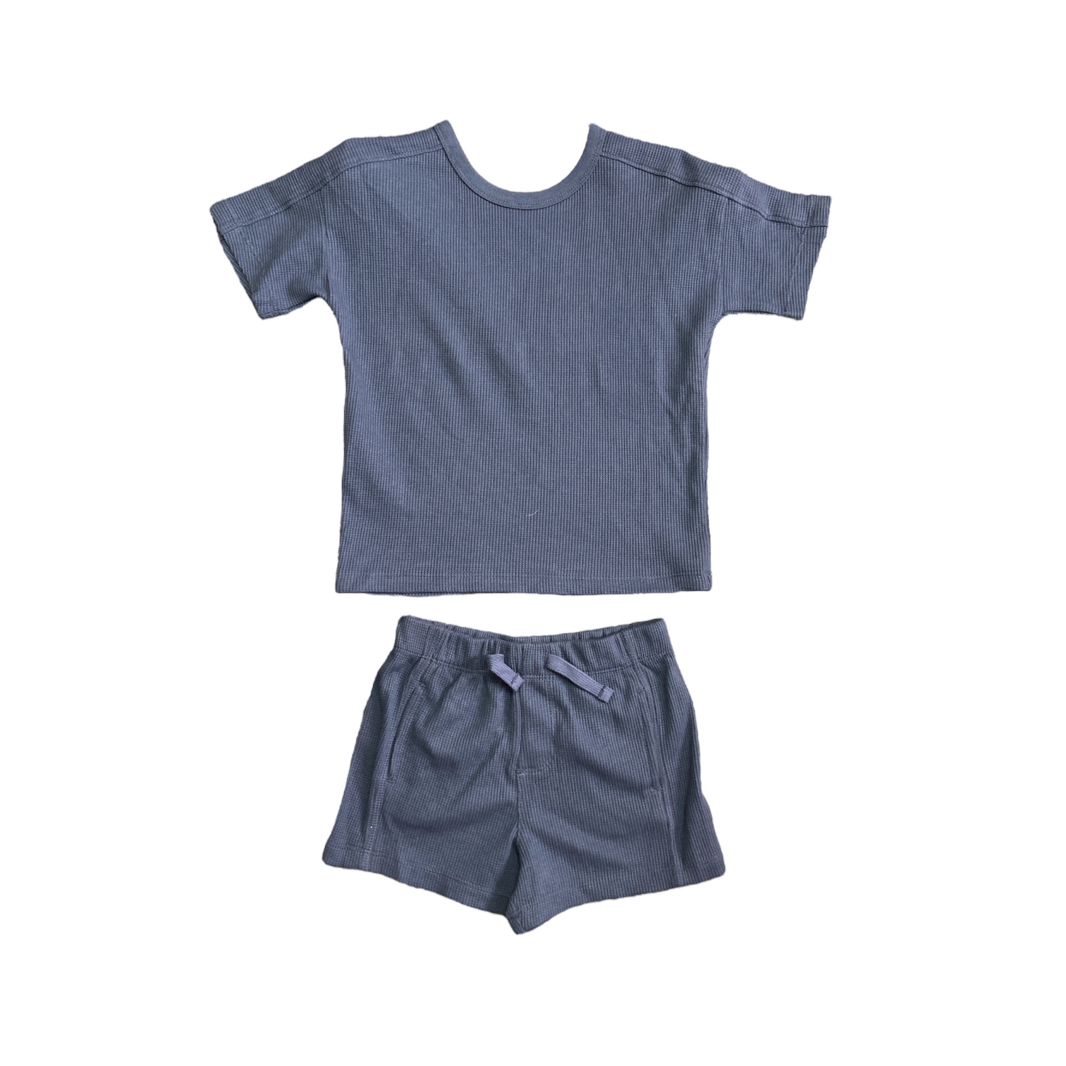 Member's Mark Boy's 2 Piece Easy Pull On Short Sleeve and Pant Playwear Set - Picture 5 of 5