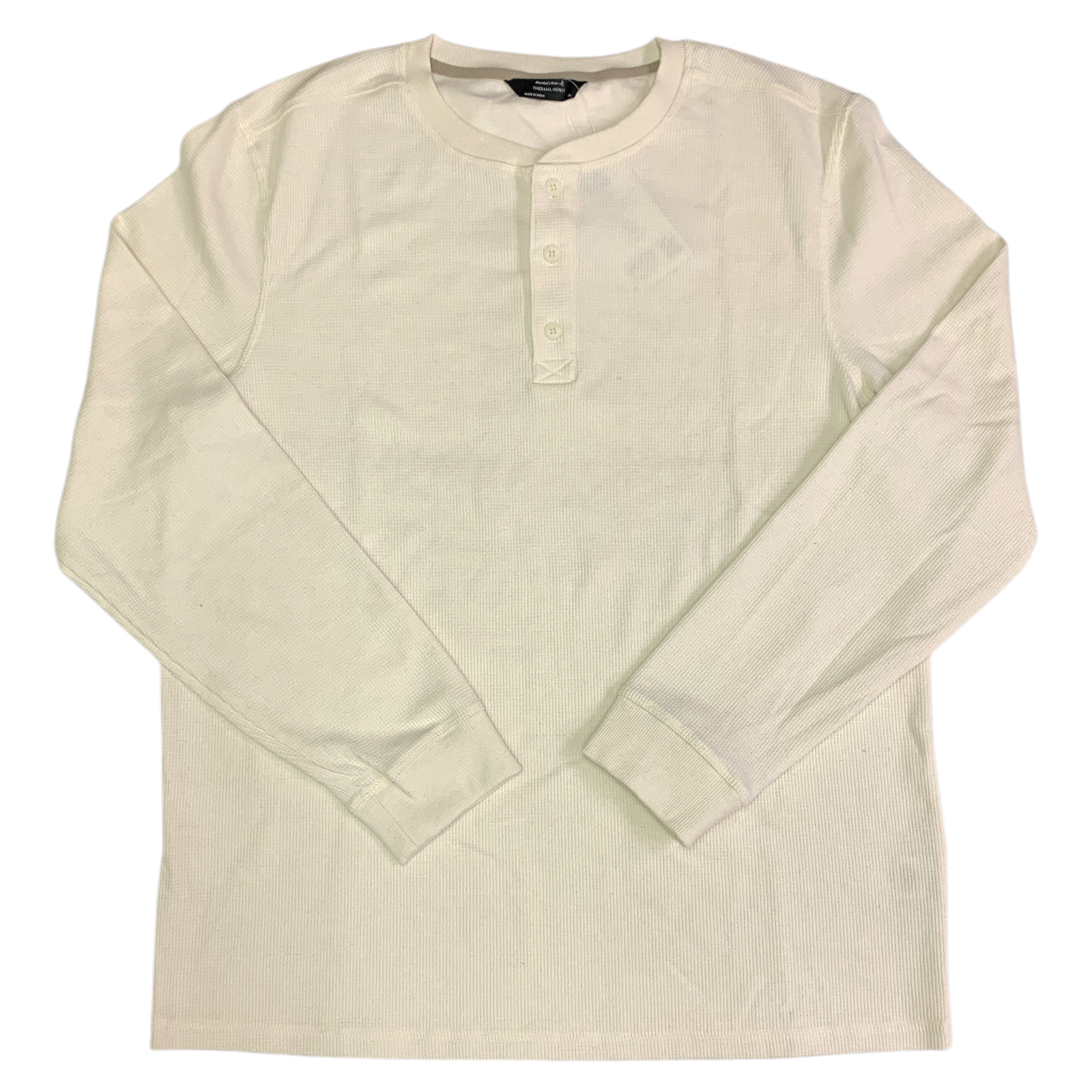 Member's Mark Men's Waffle Knit Soft Thermal Henley - Picture 4 of 6