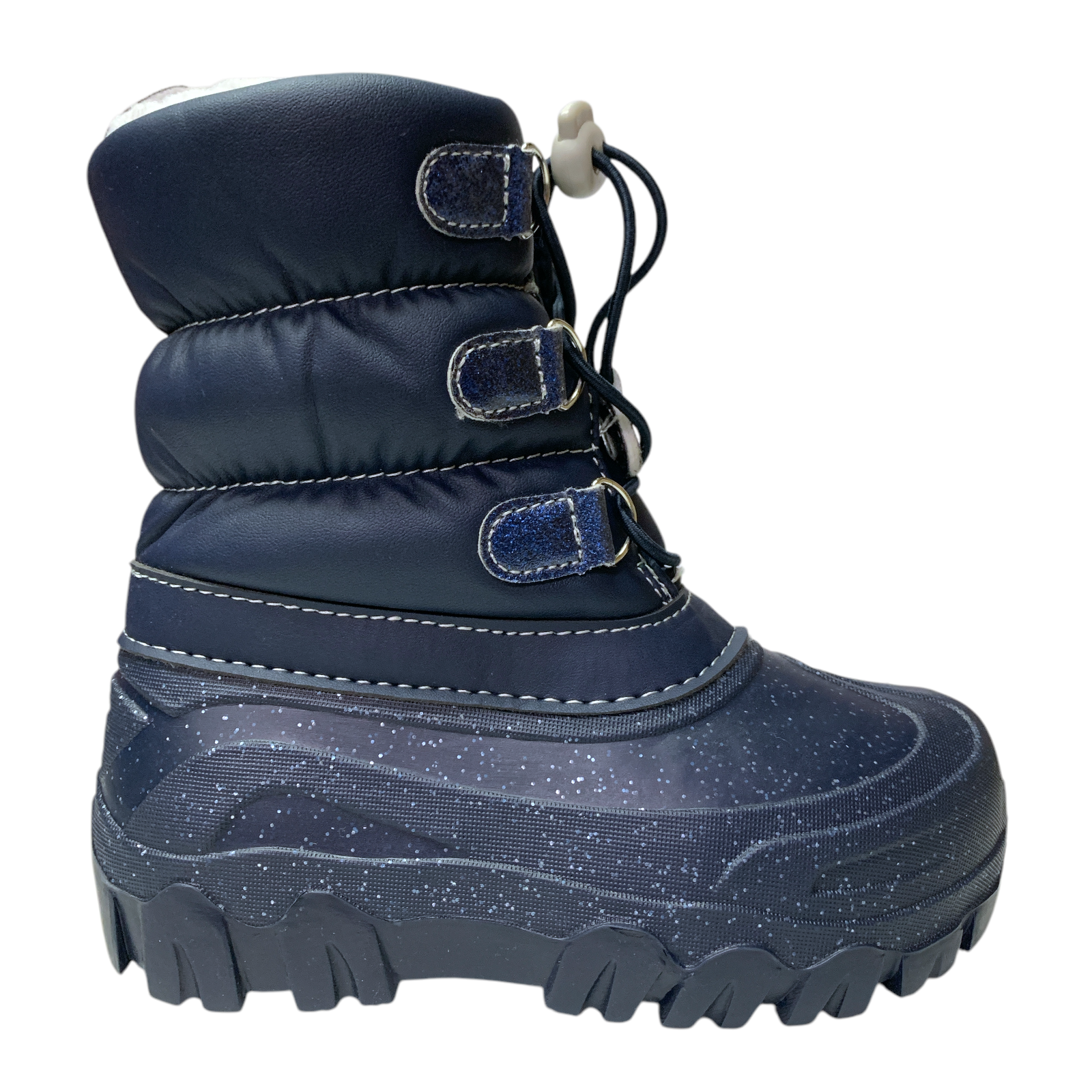 Member's Mark Girls Snow Boot, Faux Fur-Lined, Easy On/Off Toggle Closure - Produktbild 1