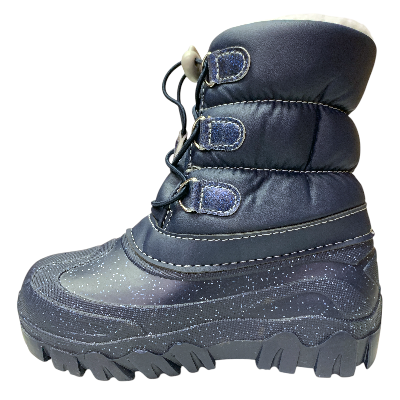 Member's Mark Girls Snow Boot, Faux Fur-Lined, Easy On/Off Toggle Closure - Produktbild 2