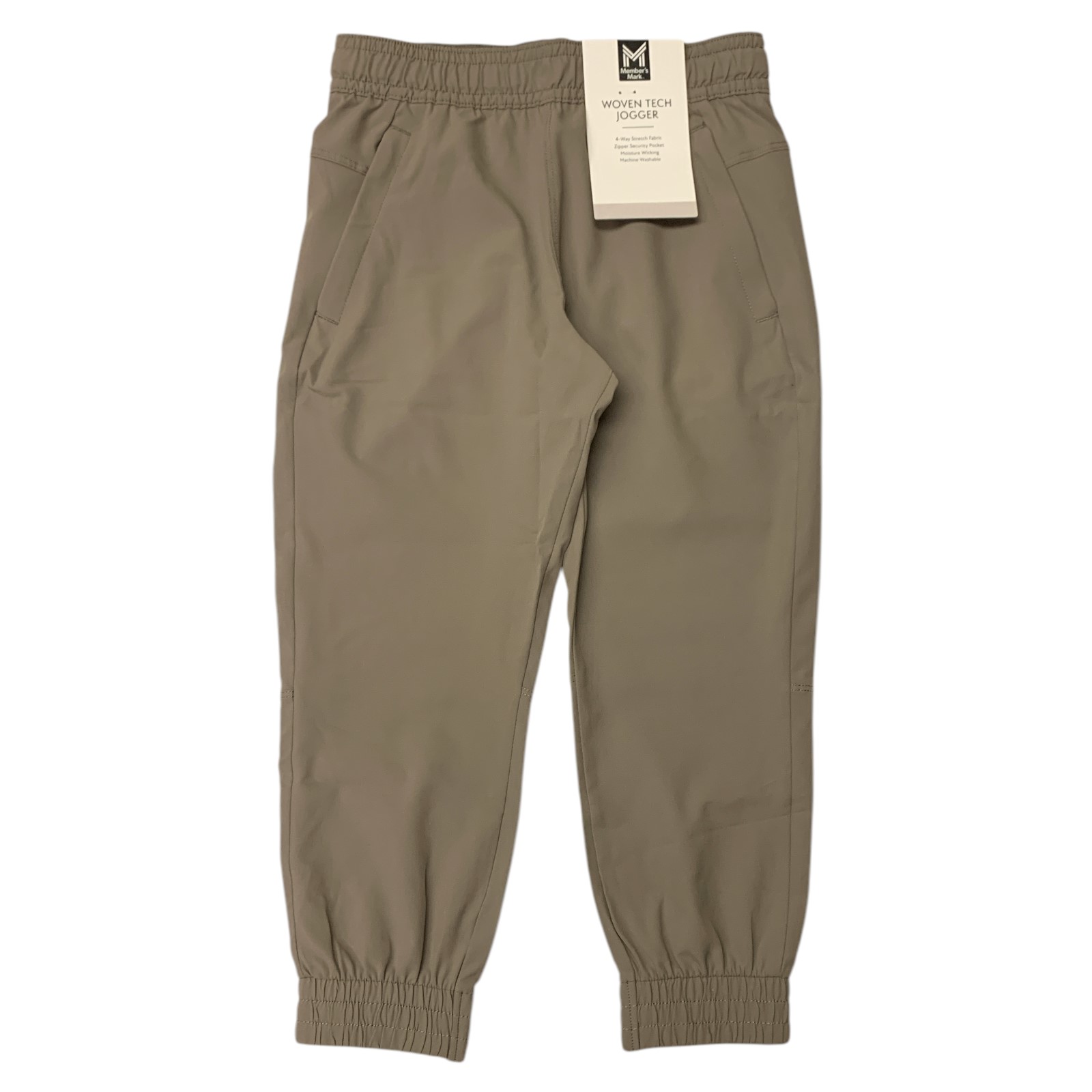 Member's Mark Boys Drawcord Stretch Woven Tech Jogger - Picture 5 of 8