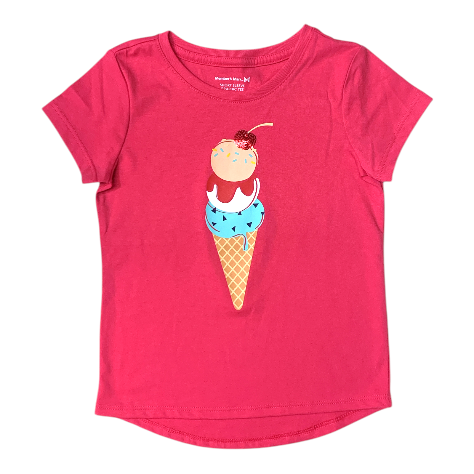 Member's Mark Girls Super Soft Short Sleeve Graphic Tee - Picture 7 of 14