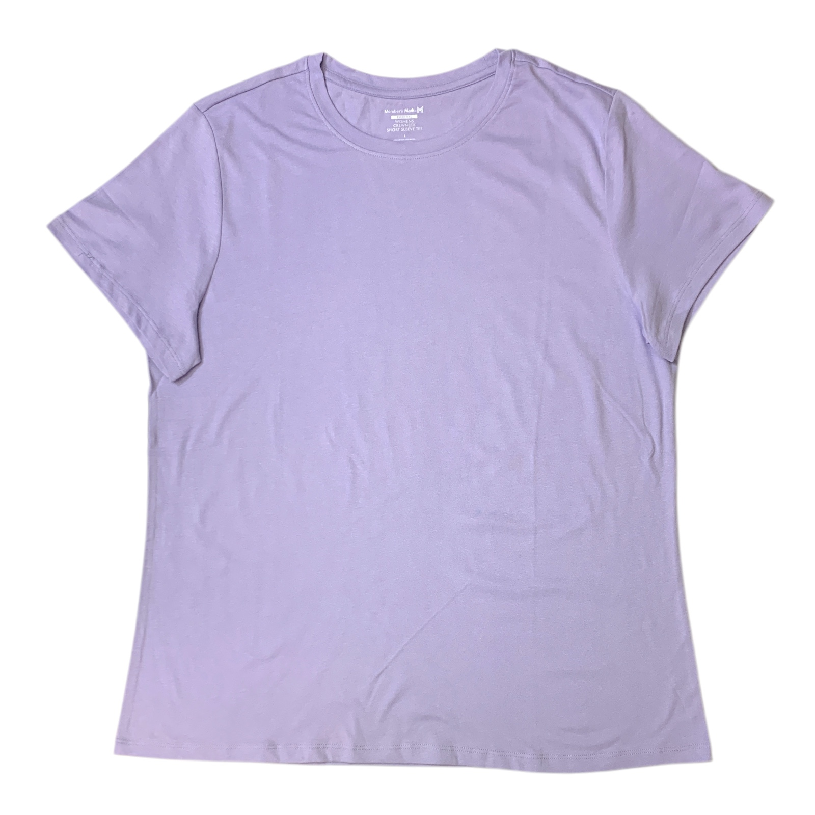 Members Mark Women's Essential Short Sleeve Relaxed Fit Crewneck Tee - 第 18/25 張圖片