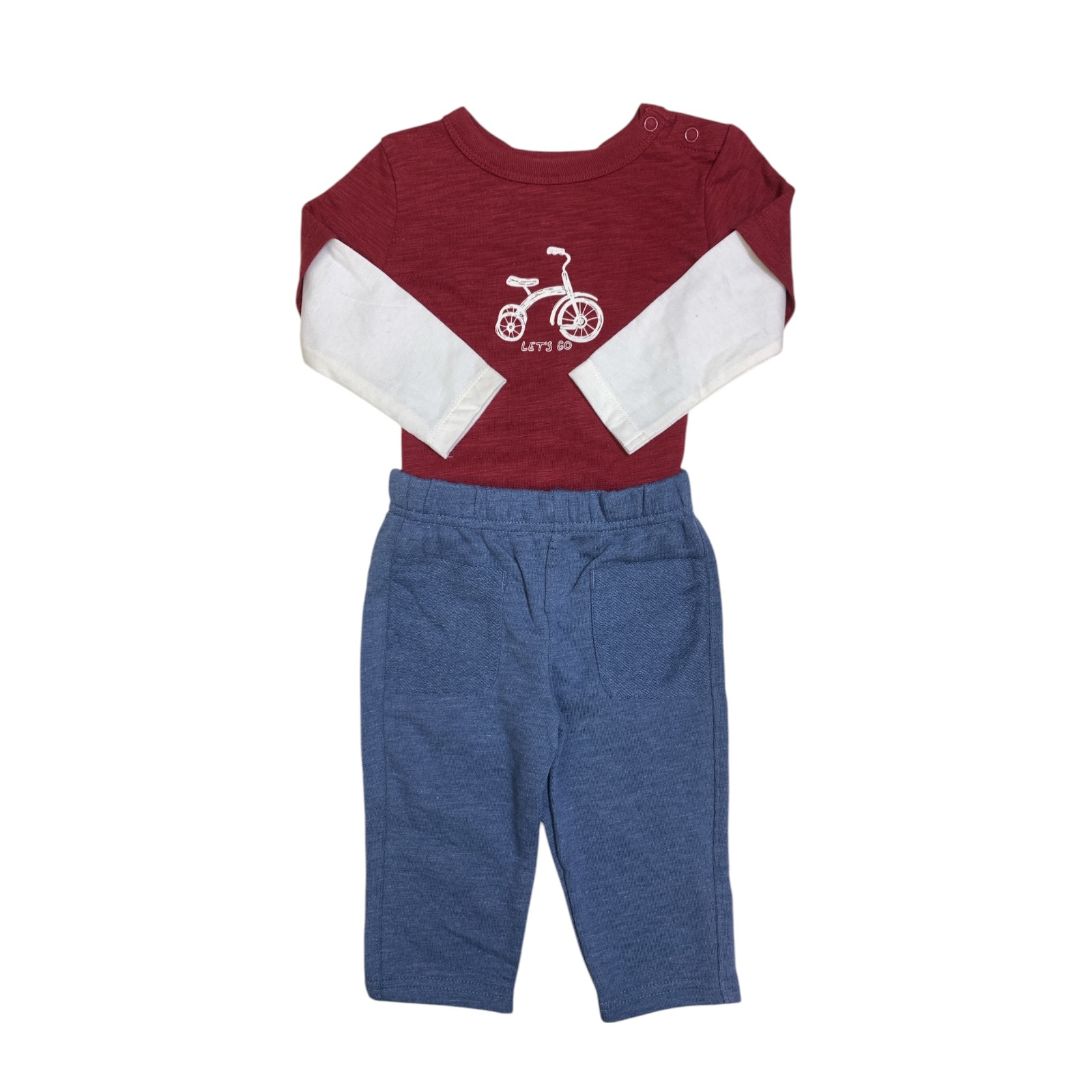 Member’s Mark Baby Boys Playwear Set, 2-Piece, Easy Pull-On Style