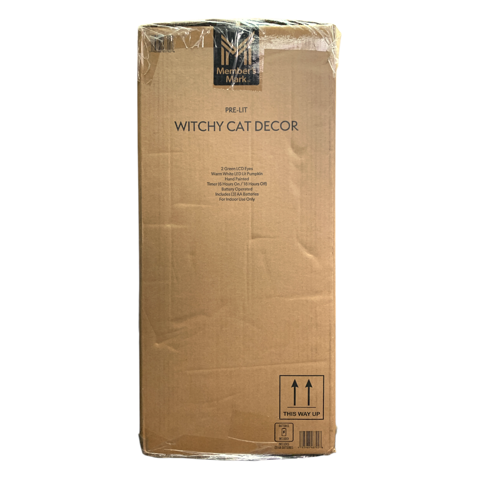 Member's Mark Pre-Lit Halloween Kostüm Haustier Deko mit LCD Augen und LED Kürbis - Bild 13 von 13