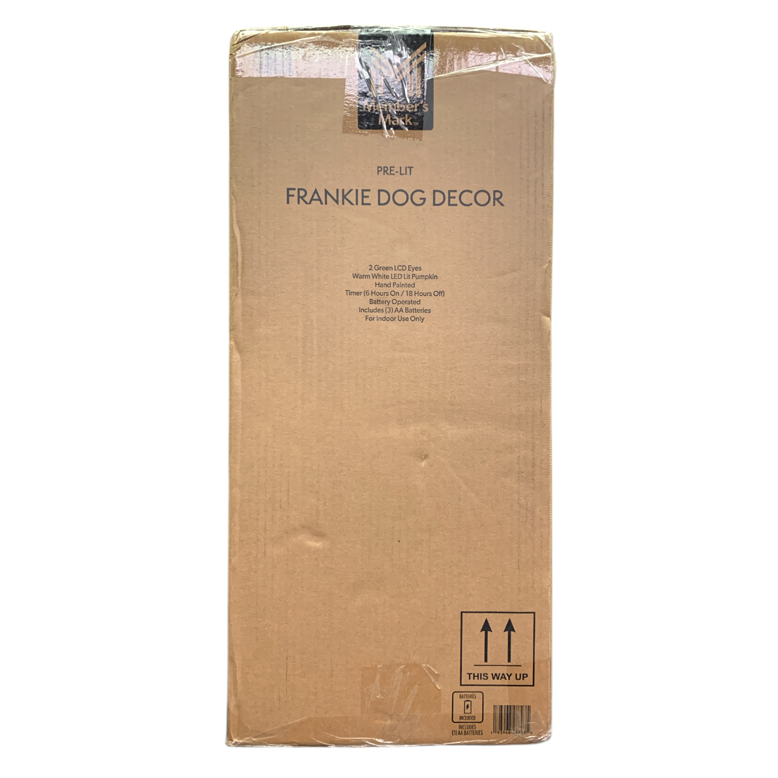 Member's Mark Pre-Lit Halloween Kostüm Haustier Deko mit LCD Augen und LED Kürbis - Bild 7 von 13