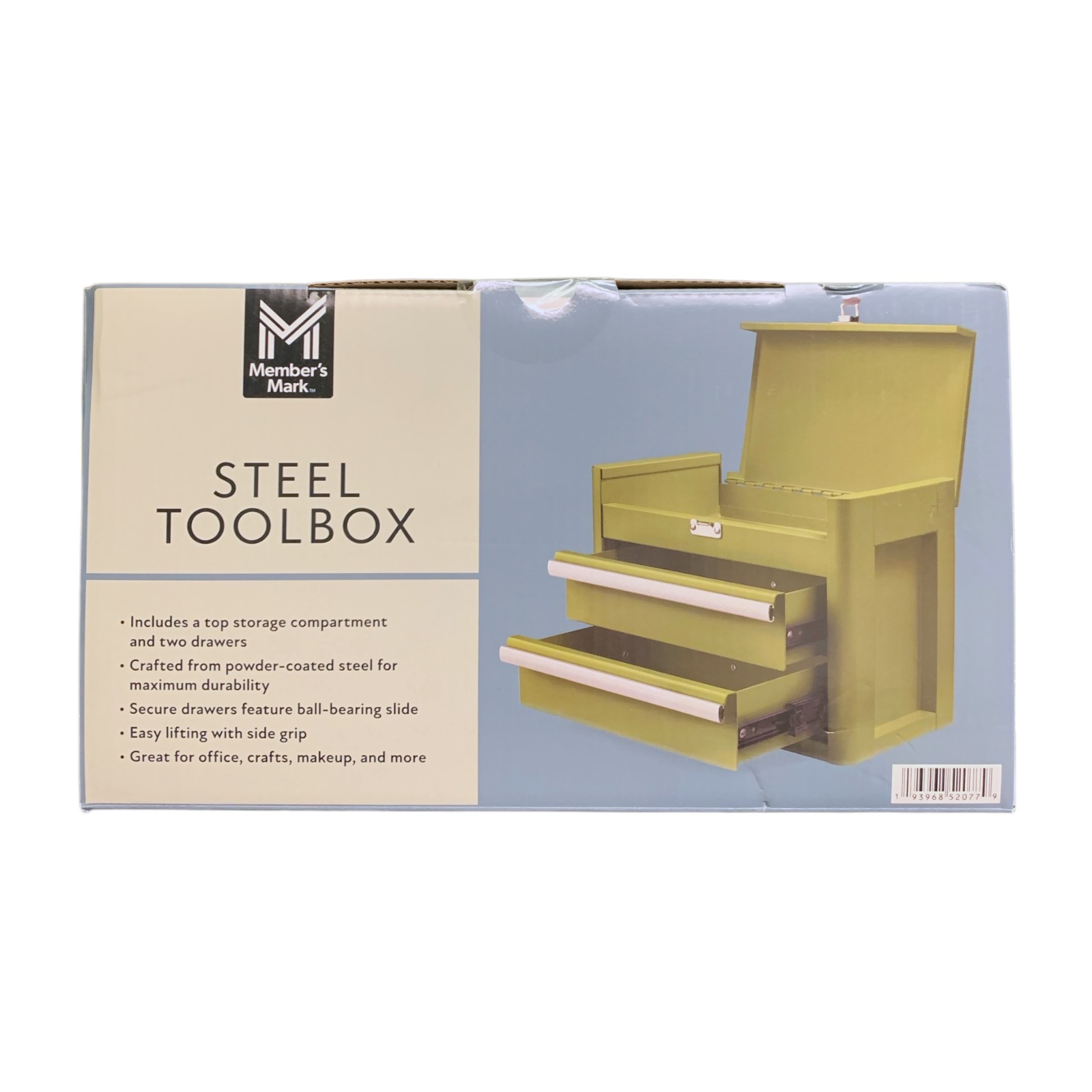 Member's Mark 2-Drawer Mini Powder Coated Steel Tool Box