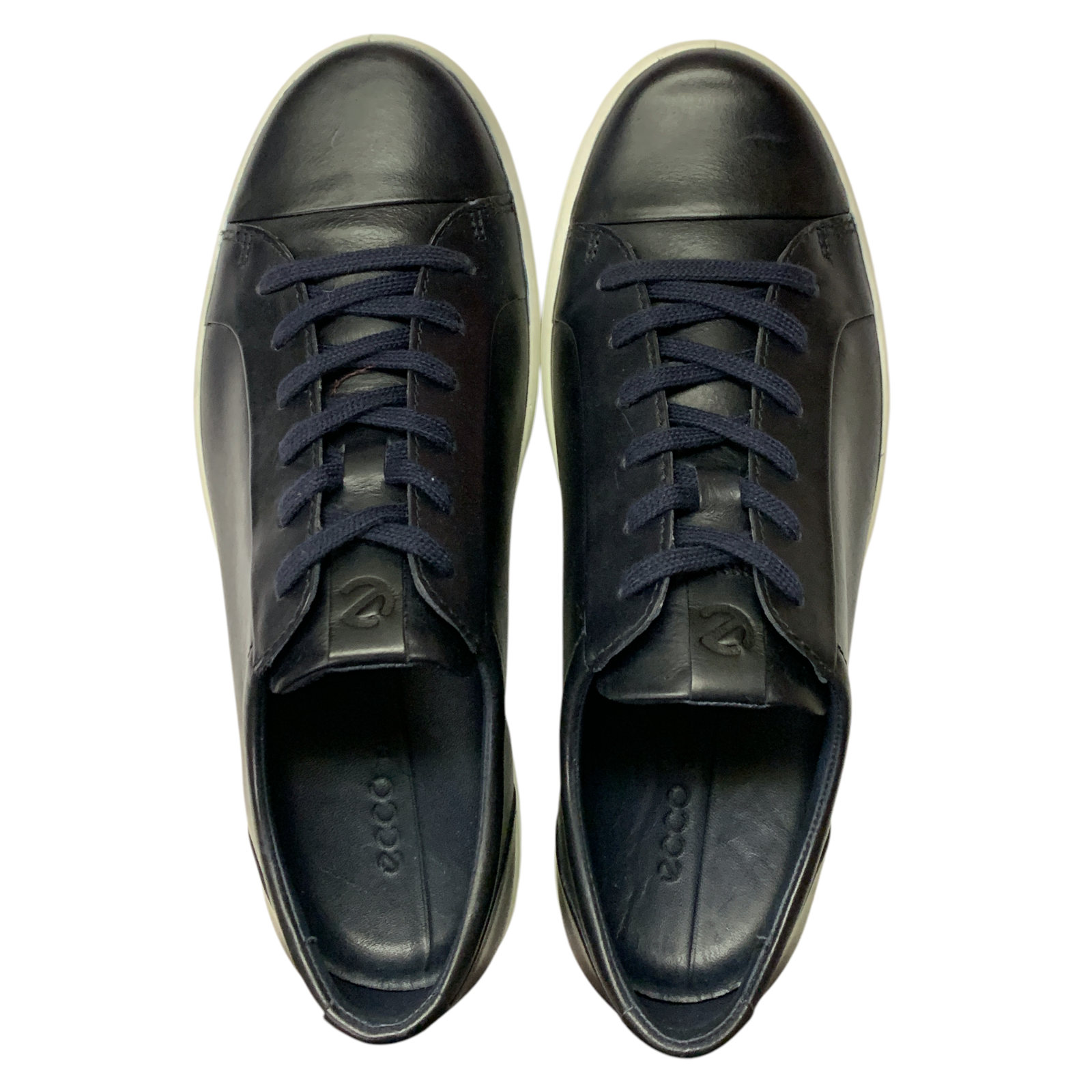 ECCO Men's Soft 7 City Full Grain Leather Sneaker with Leather Molded Insole - Picture 12 of 13