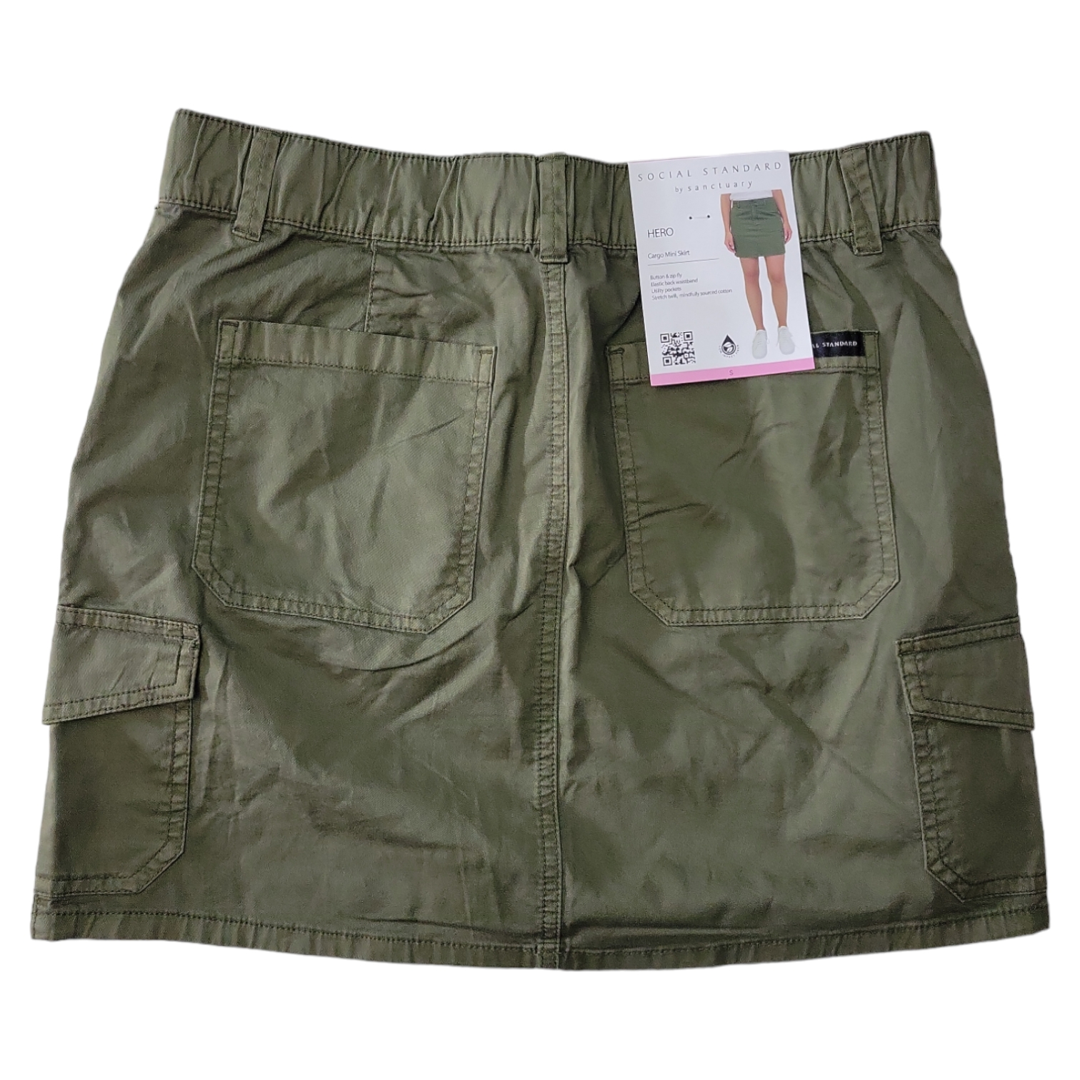 Social Standard Women's Hero Stretch Cargo Mini Skirt - Bild 6 von 7