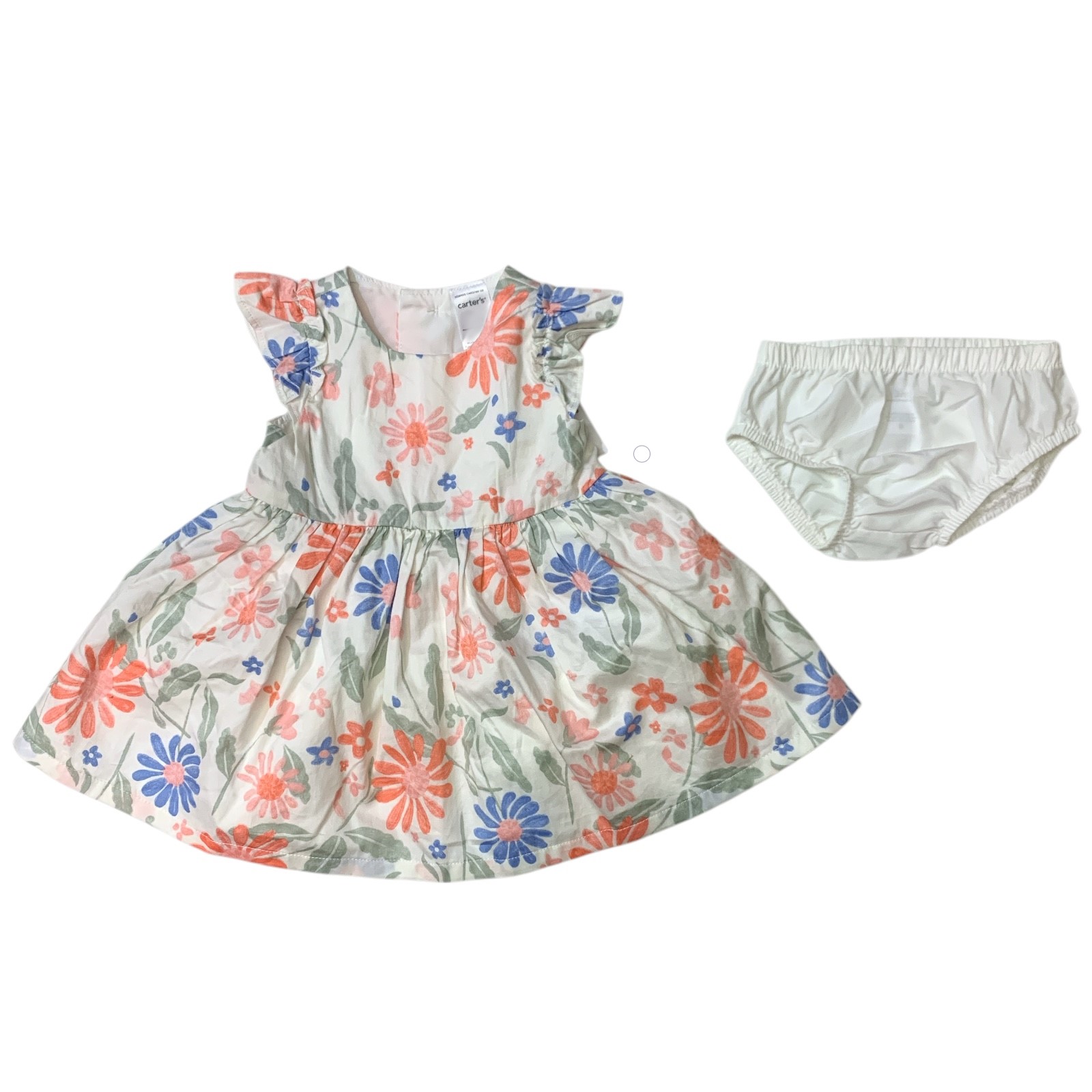 carters dresses Carter's Child of Mine Baby Girl Dress Set 2-Piece Sizes 0-24 Months Pink Strawberry