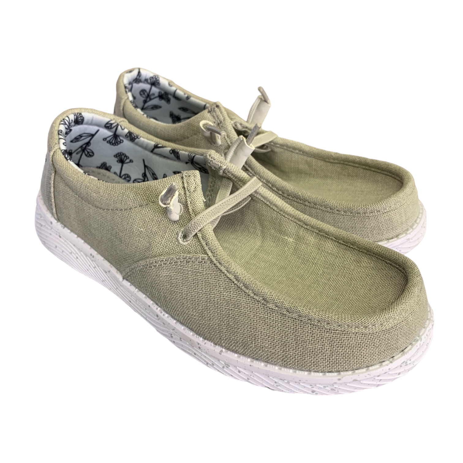 Eddie Bauer Ladies Lightweight Easy Slip On Canvas Surrey Loafer - Picture 8 of 18