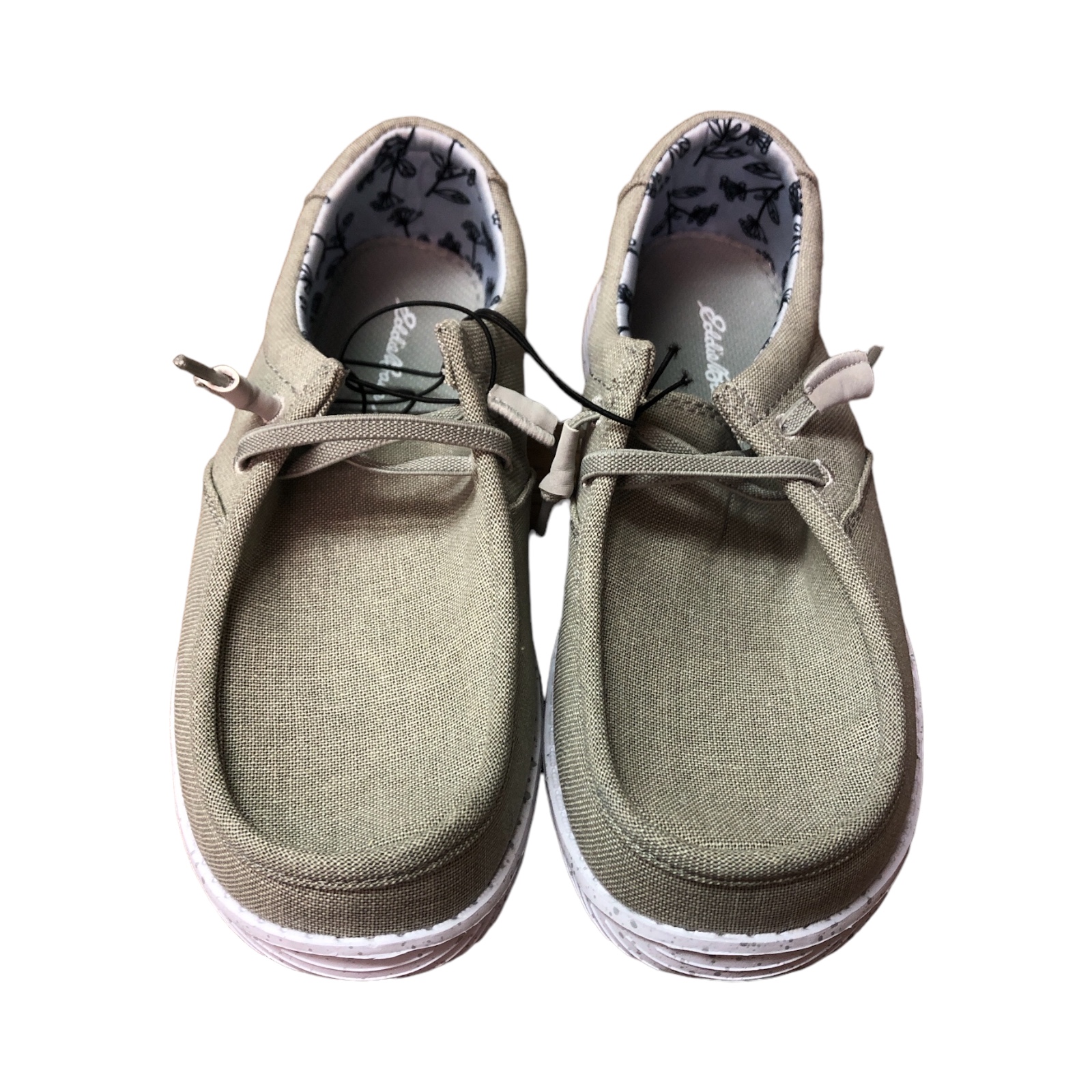 Eddie Bauer Ladies Lightweight Easy Slip On Canvas Surrey Loafer - Picture 9 of 18