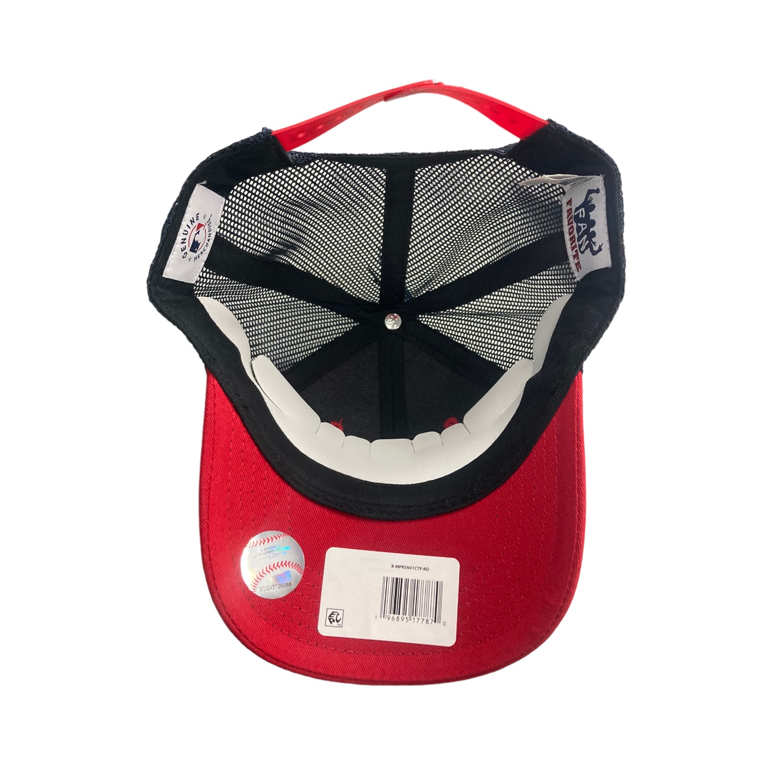 Genuine Merchandise Fan Favorite Kid's Atlanta Braves Logo Truck Hat - Picture 5 of 9