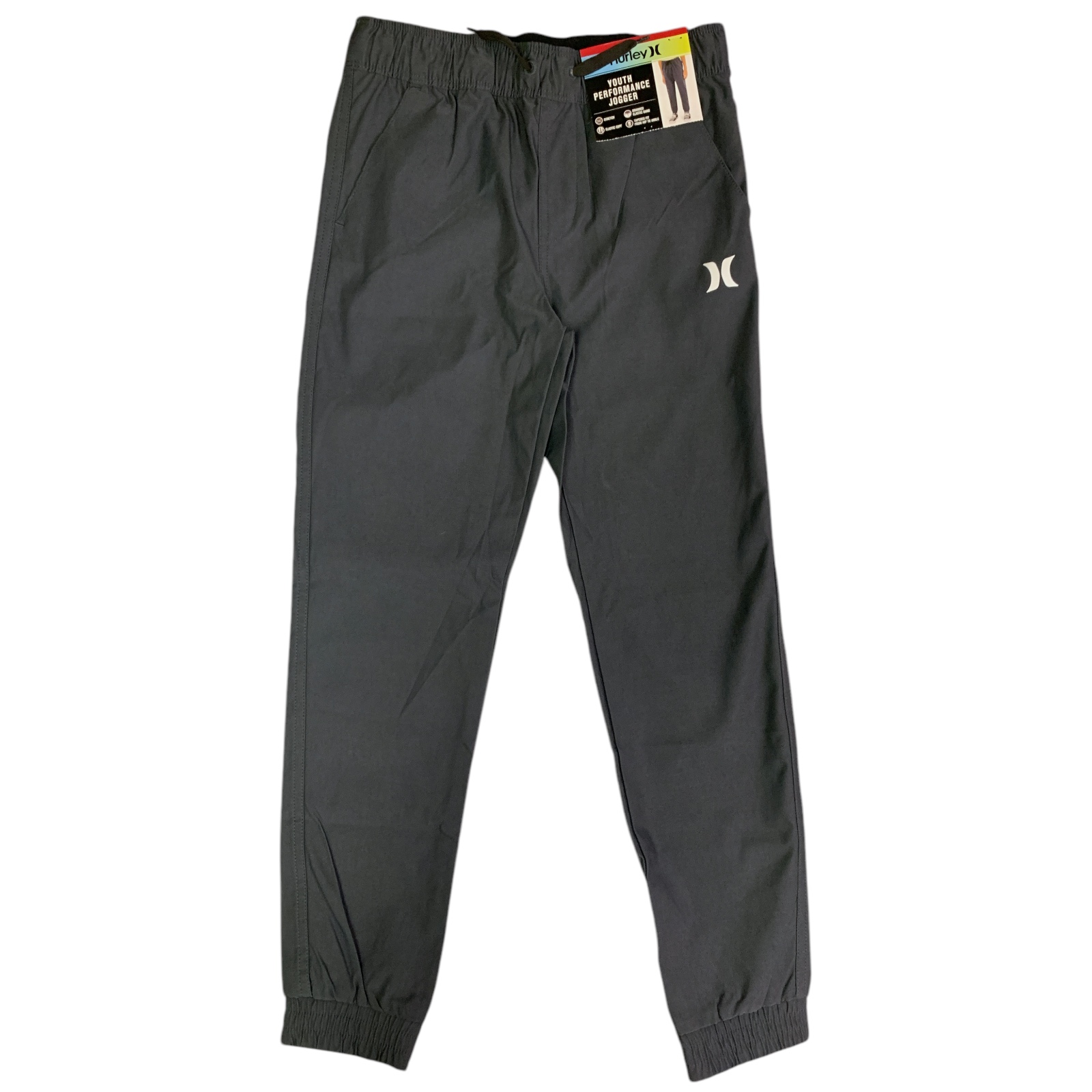 Hurley Youth/Kids Classic Tapered Fit Drawstring Elastic Cuff Jogger - Picture 2 of 4