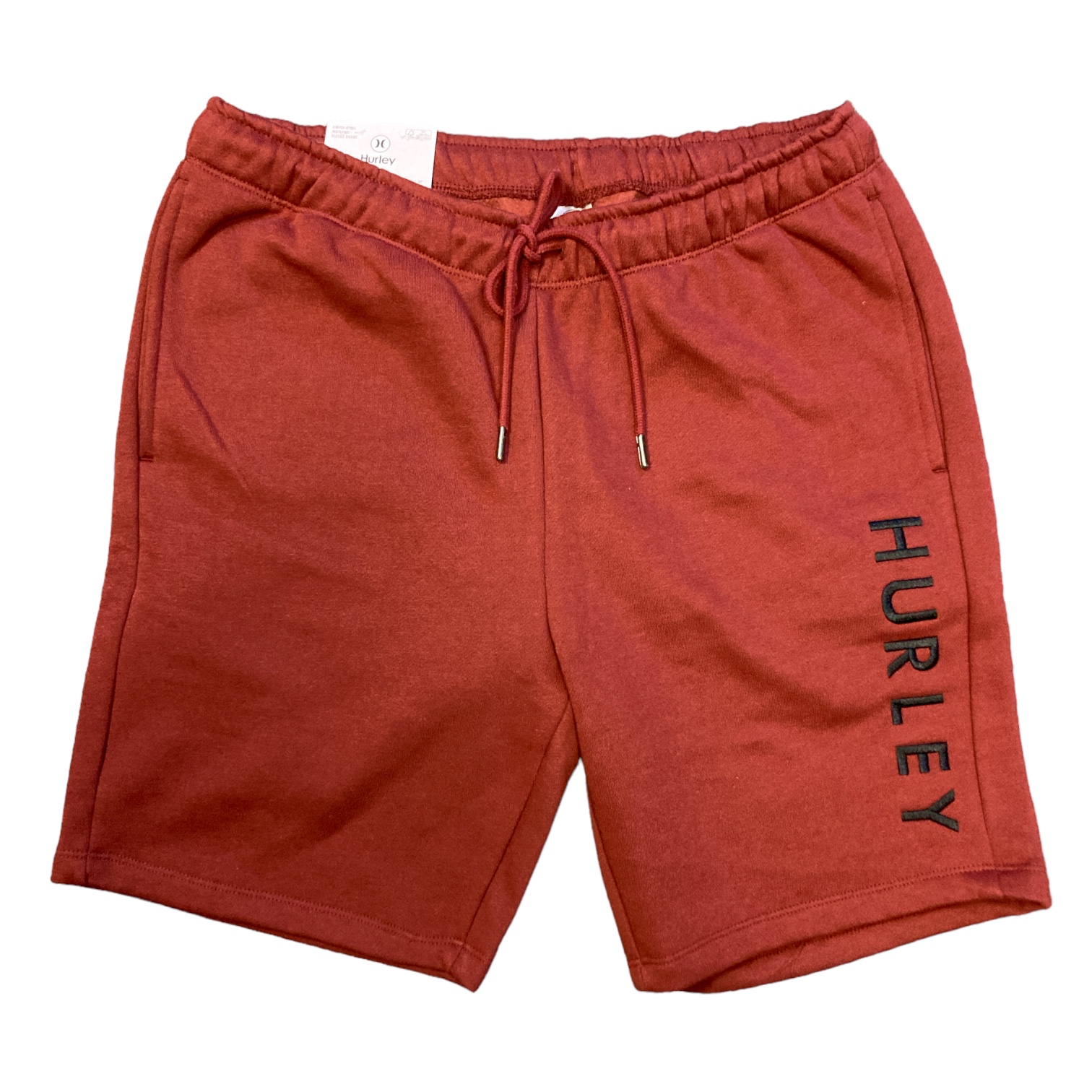 Мужские шорты Hurley с мягкой флисовой подкладкой и эластичным поясом с несколькими карманами обычного покроя.