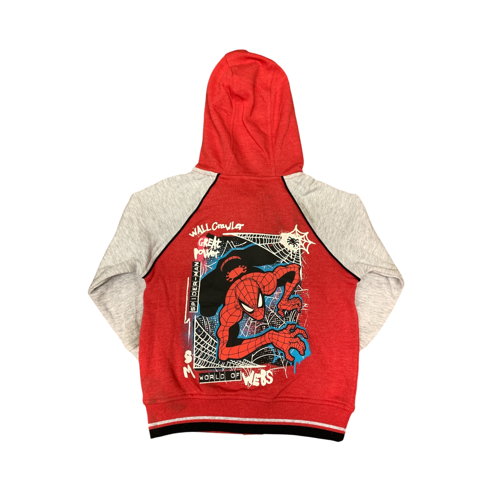 Character Boys Soft Fleece Full Zip Side Pockets Embroidered Details Hoodie - Picture 9 of 9