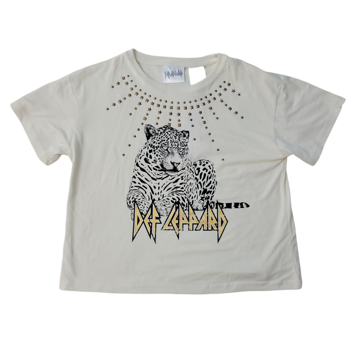 Licensed Youth Girl's Soft Lightweight Crewneck Short Sleeve Graphic Retro Tee - Picture 3 of 5