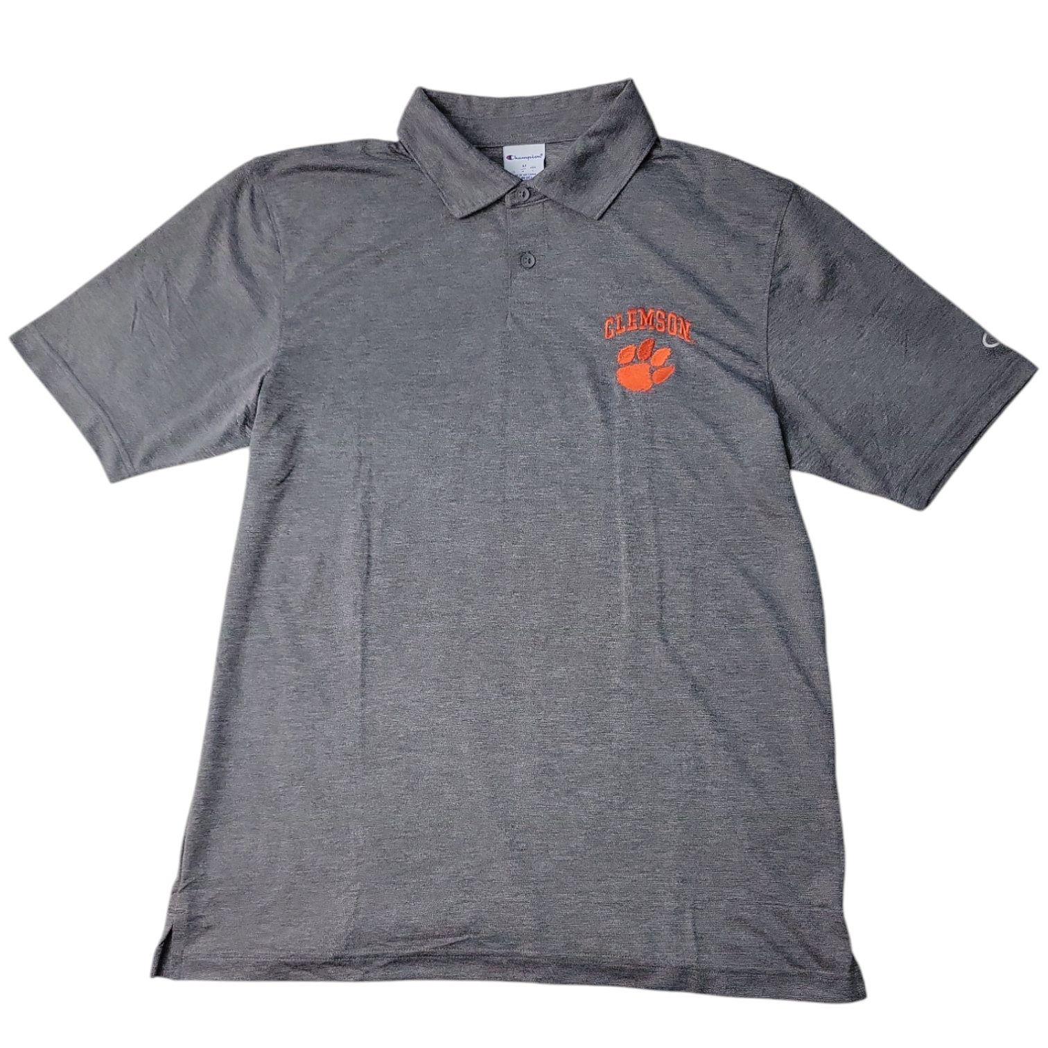 Мужское быстросохнущее мягкое поло с коротким рукавом Champion Mens с графическим логотипом команды 3790₽