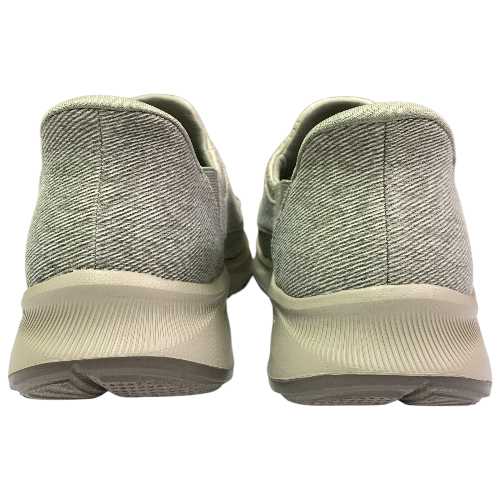 Skechers Mens Swift Fit Hands Free Slip On Canvas Moc Toe Sneakers Grey Size 9.5 Amazon.com | Skechers Mens Hands Free Slip-Ins Go Walk Flex  main image 4