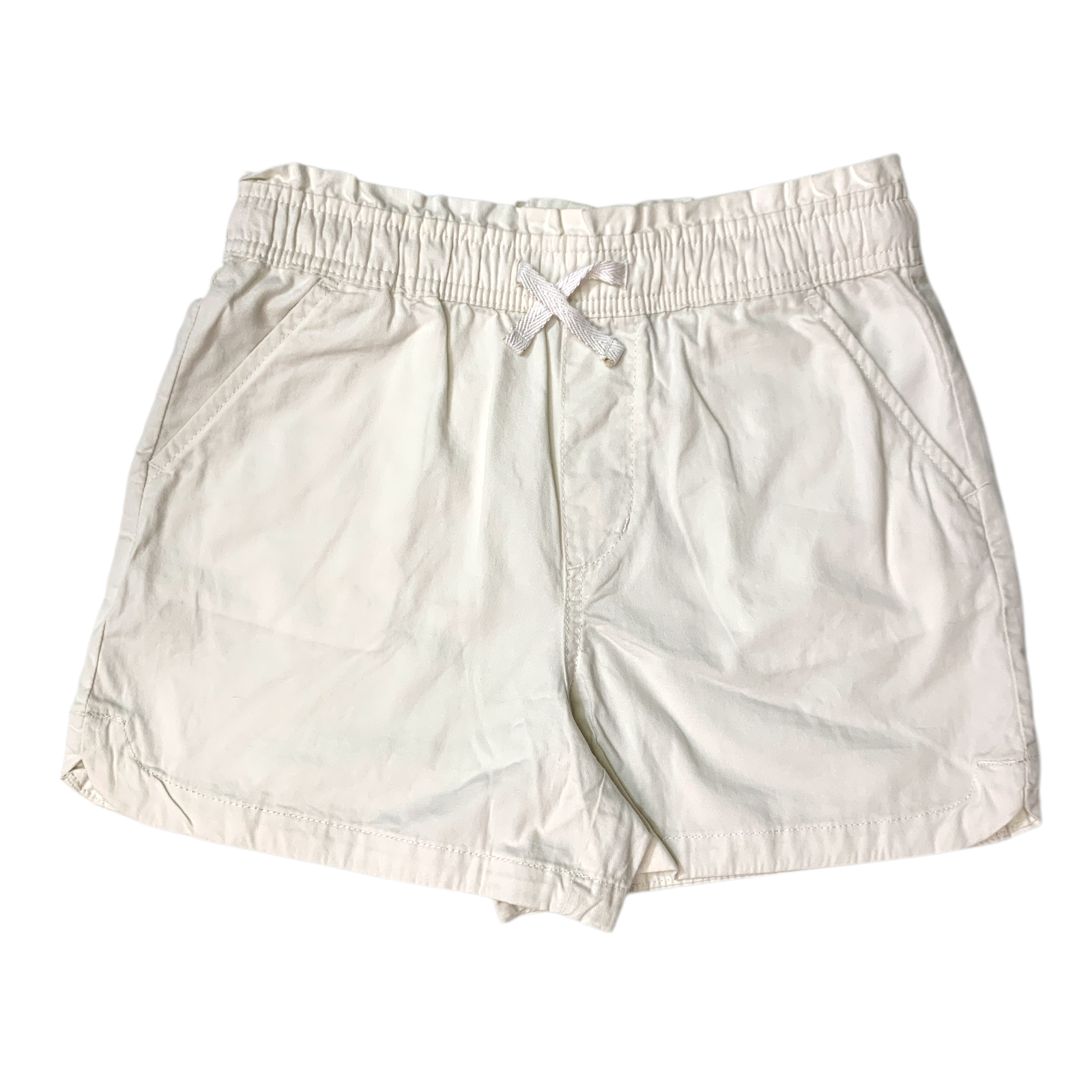 Gap Kids Girl's Pull-On Cotton Short, Drawstring Paper Bag Waist, Dolphin Hem - Picture 6 of 7