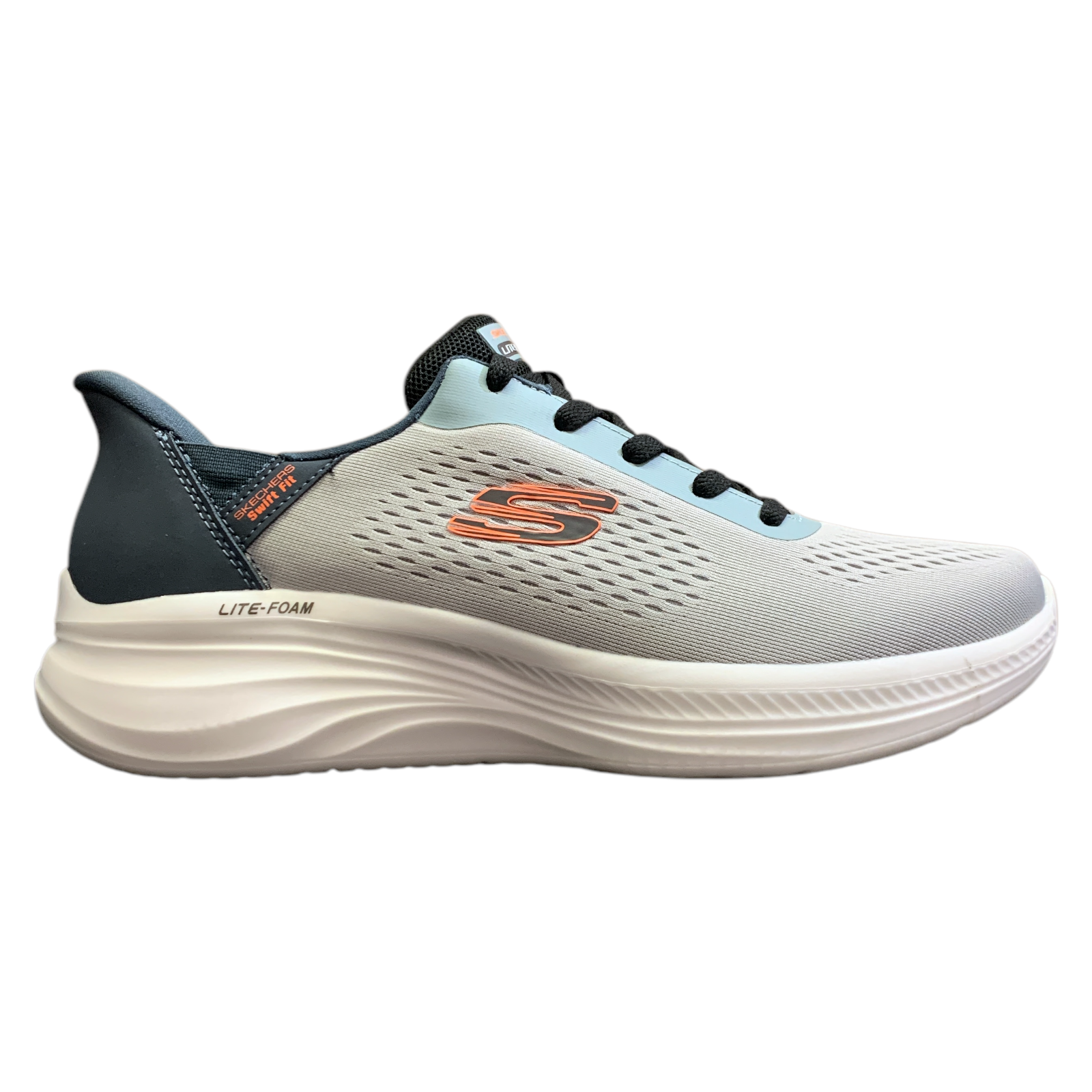 Skechers Hands Free Swift Fit Men's Lite-Foam Laced Sneakers, Style 255056S