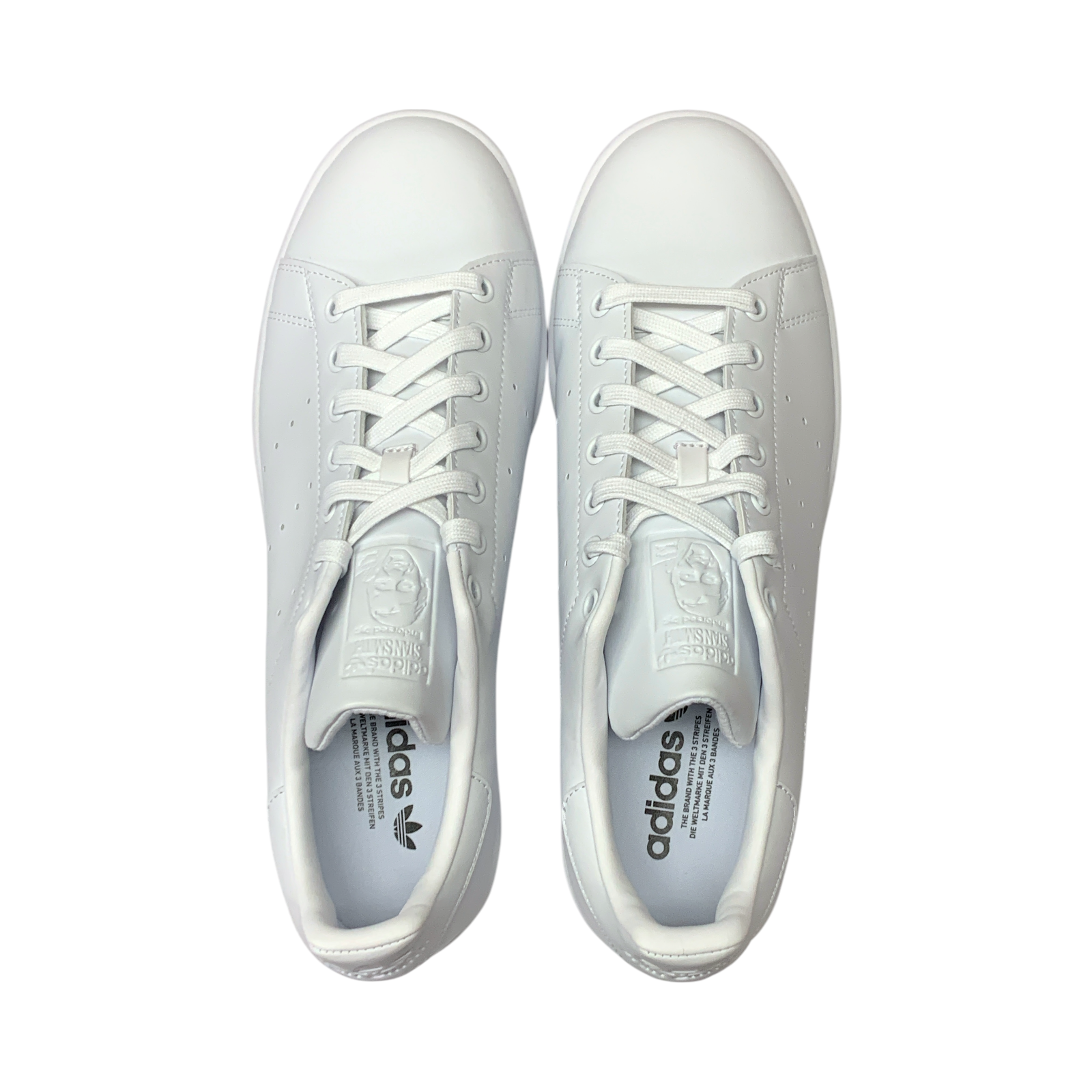 Adidas Men's Stan Smith Vegan Leather Low Top Sneaker - Picture 12 of 25