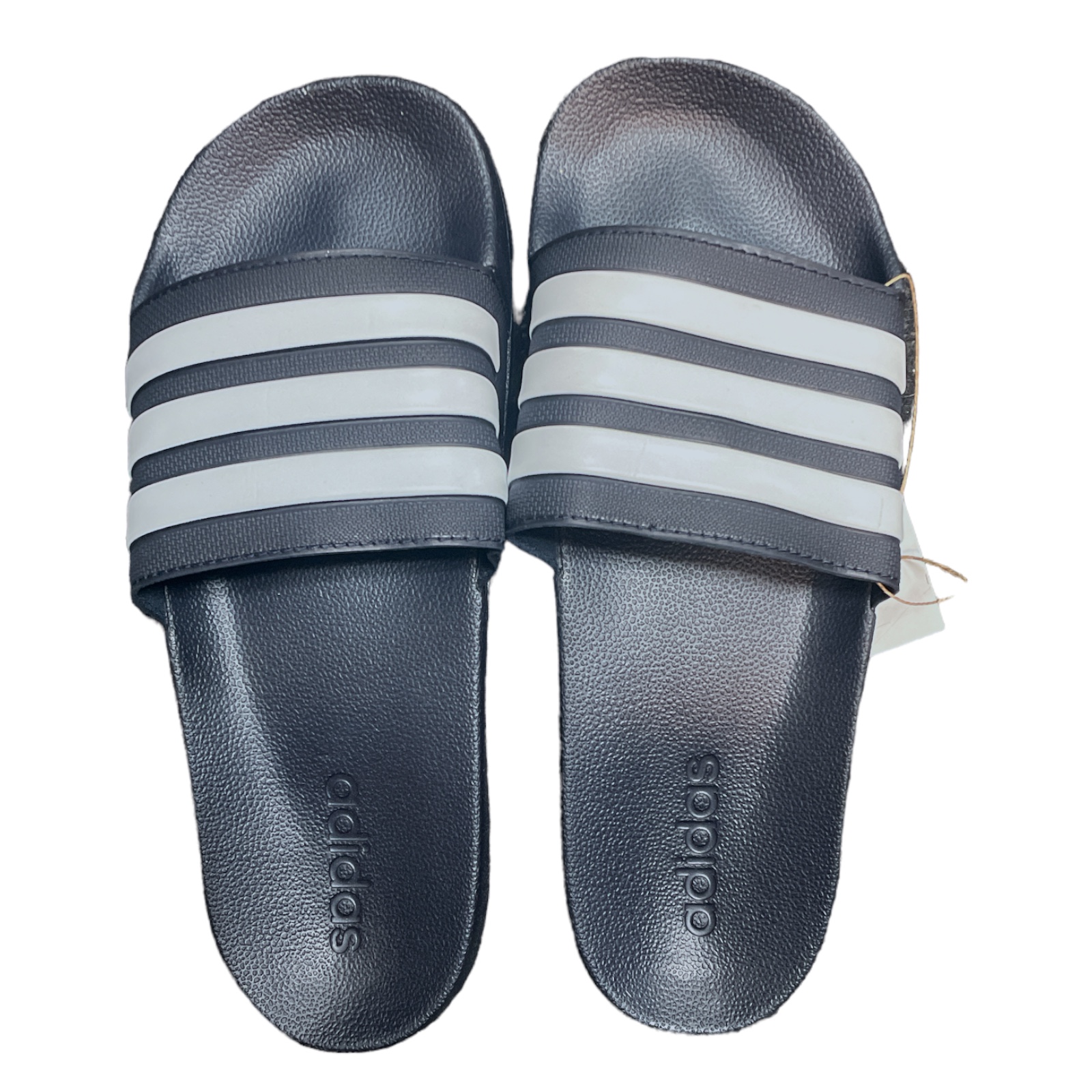 Adidas Para Hombre Adilette Ligero Acolchado Fácil Deslizable Sandalia de Ducha Deslizable - Imagen 12 de 19