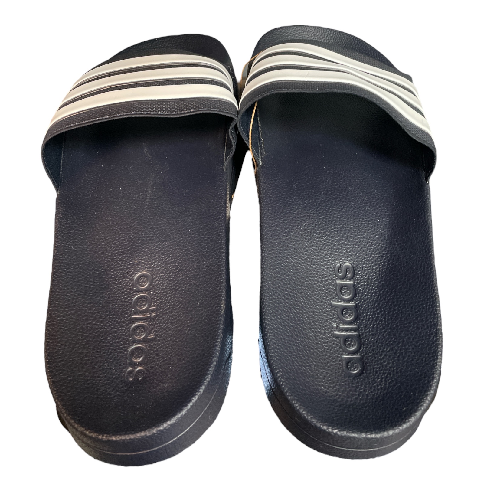 Adidas Para Hombre Adilette Ligero Acolchado Fácil Deslizable Sandalia de Ducha Deslizable - Imagen 11 de 19
