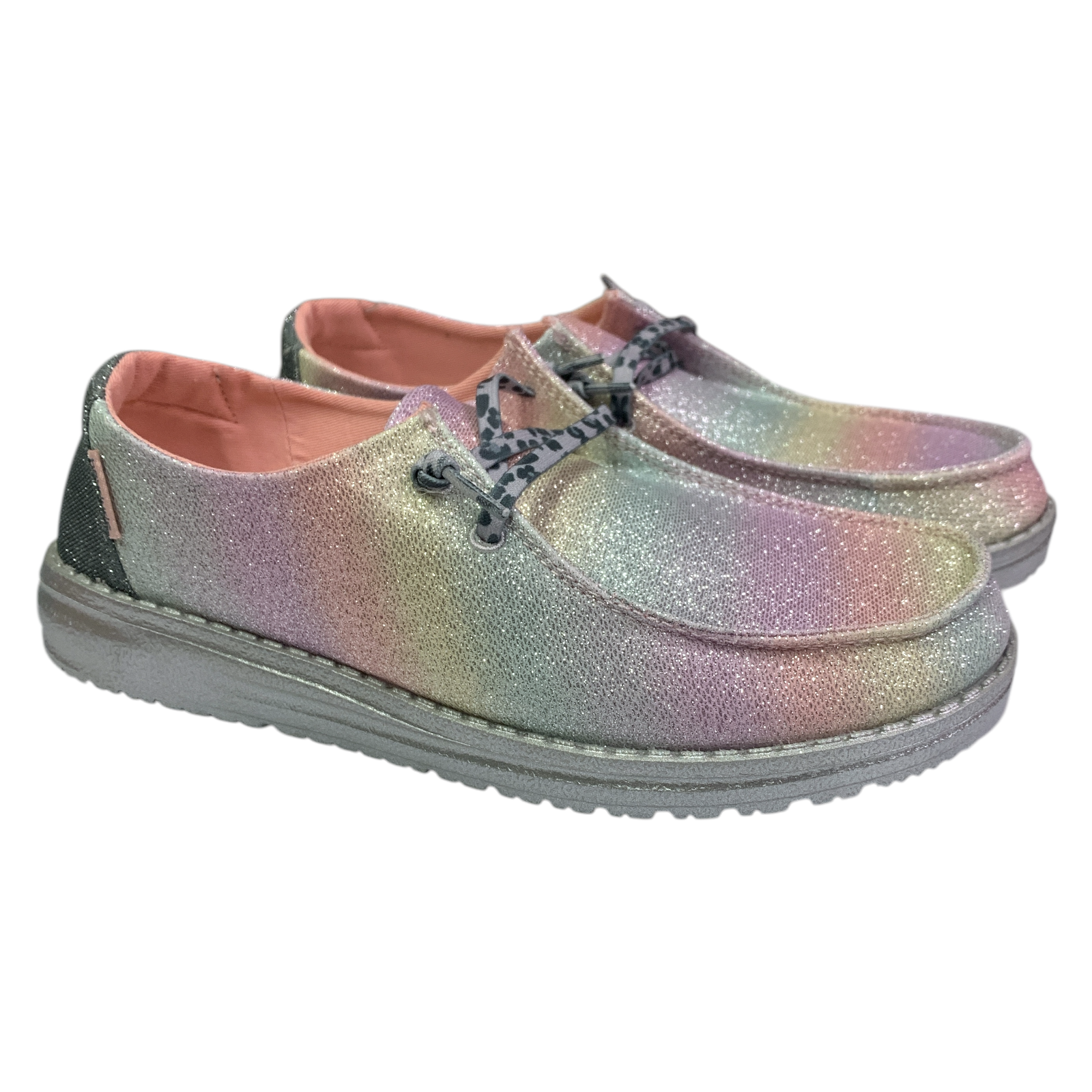 Hey Dude Wendy Youth Girls Lightweight Canvas Slip-On Shoe - Picture 23 of 29