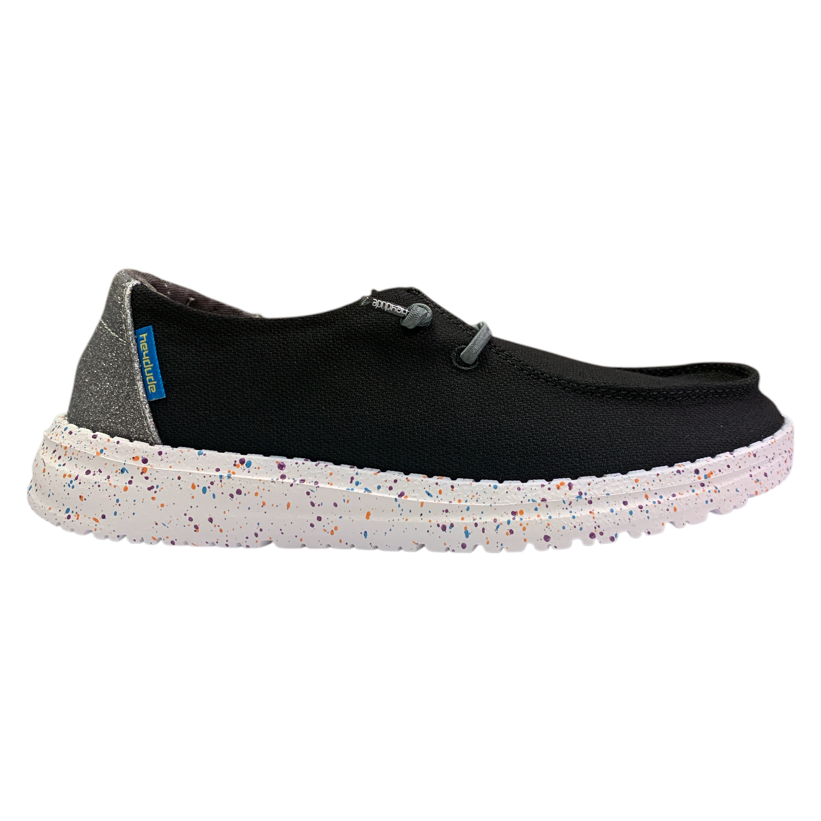 Hey Dude Wendy Youth Girls Lightweight Canvas Slip-On Shoe - Picture 4 of 29