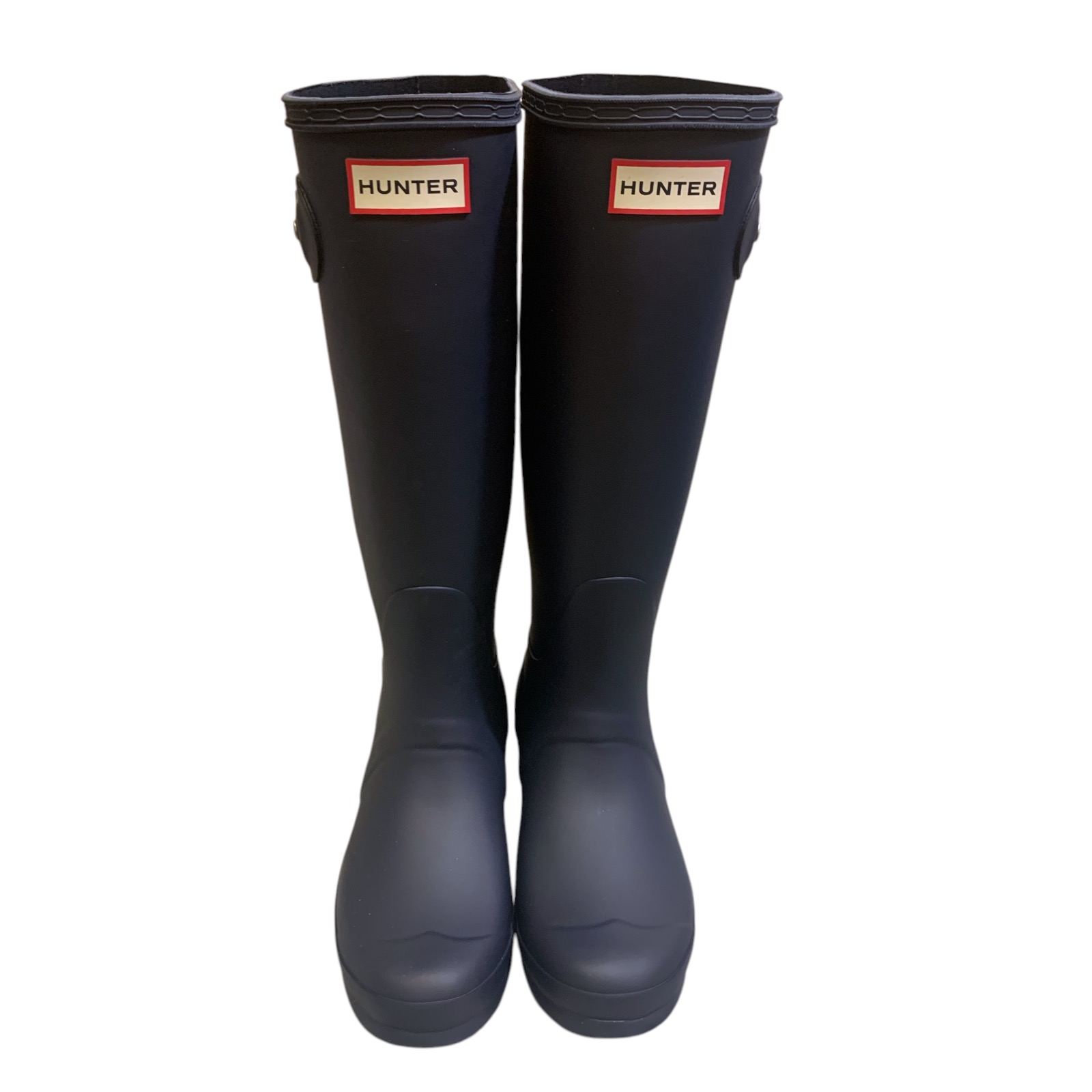 Hunter Orignal Tall Navy Womens Wellington BOOTS 8 UK 42 EU 10 US