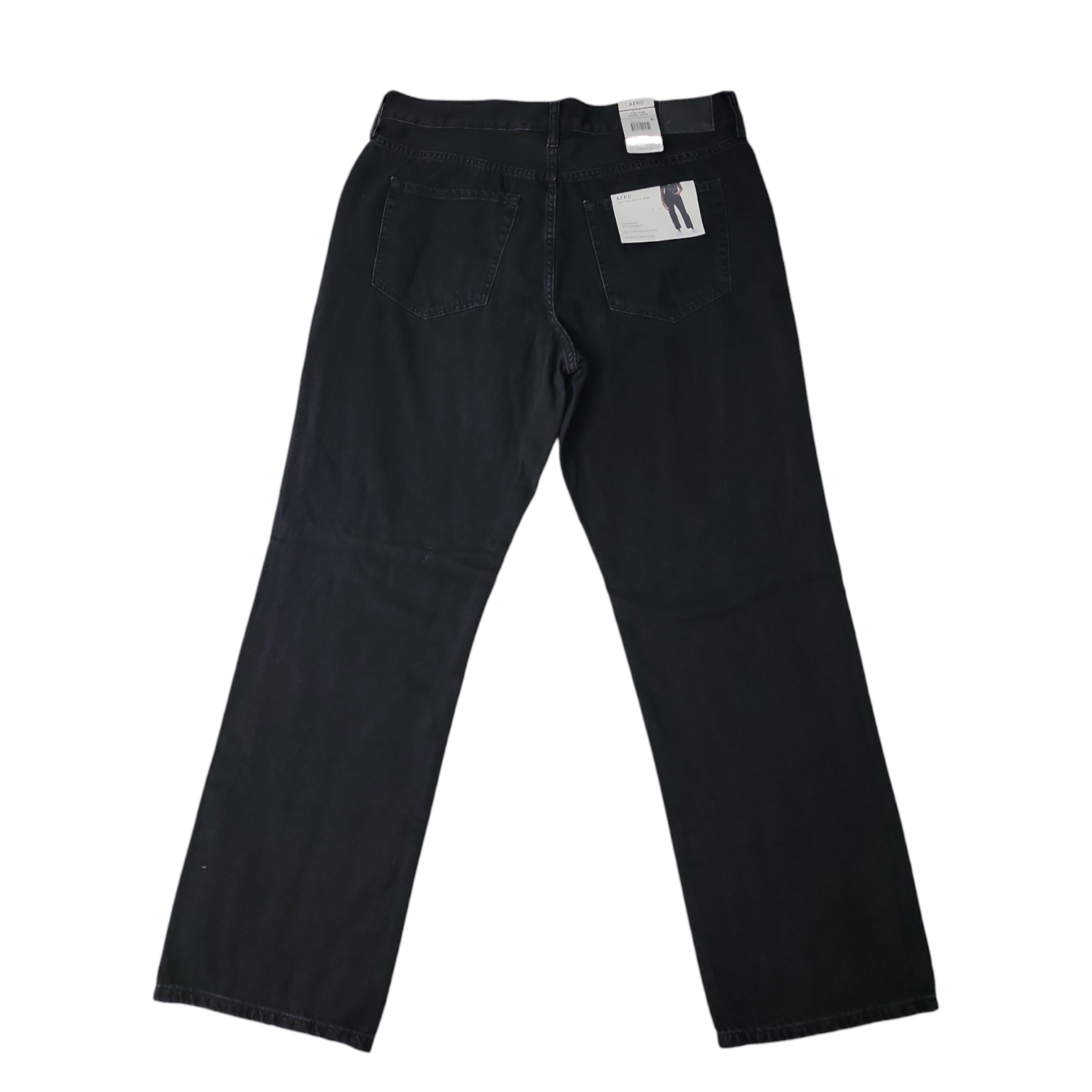 Aeropostale Women's Relaxed Throwback 90's Fit High Rise Baggy Jean, 9852AS - Picture 8 of 8