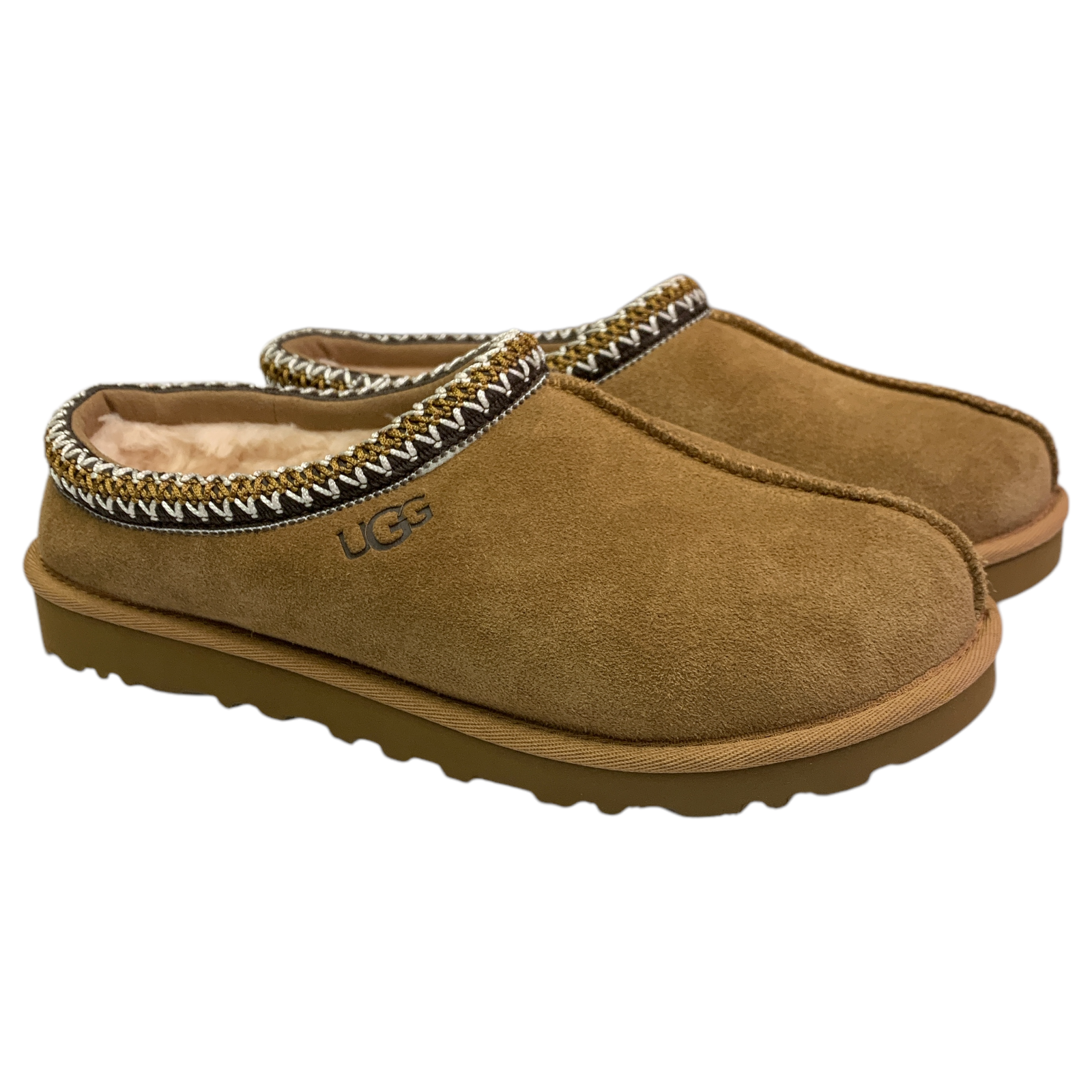 Мужские тапочки UGG Tasman для дома и улицы Верх из замши стелька на шерстяной подкладке 5950 21490₽