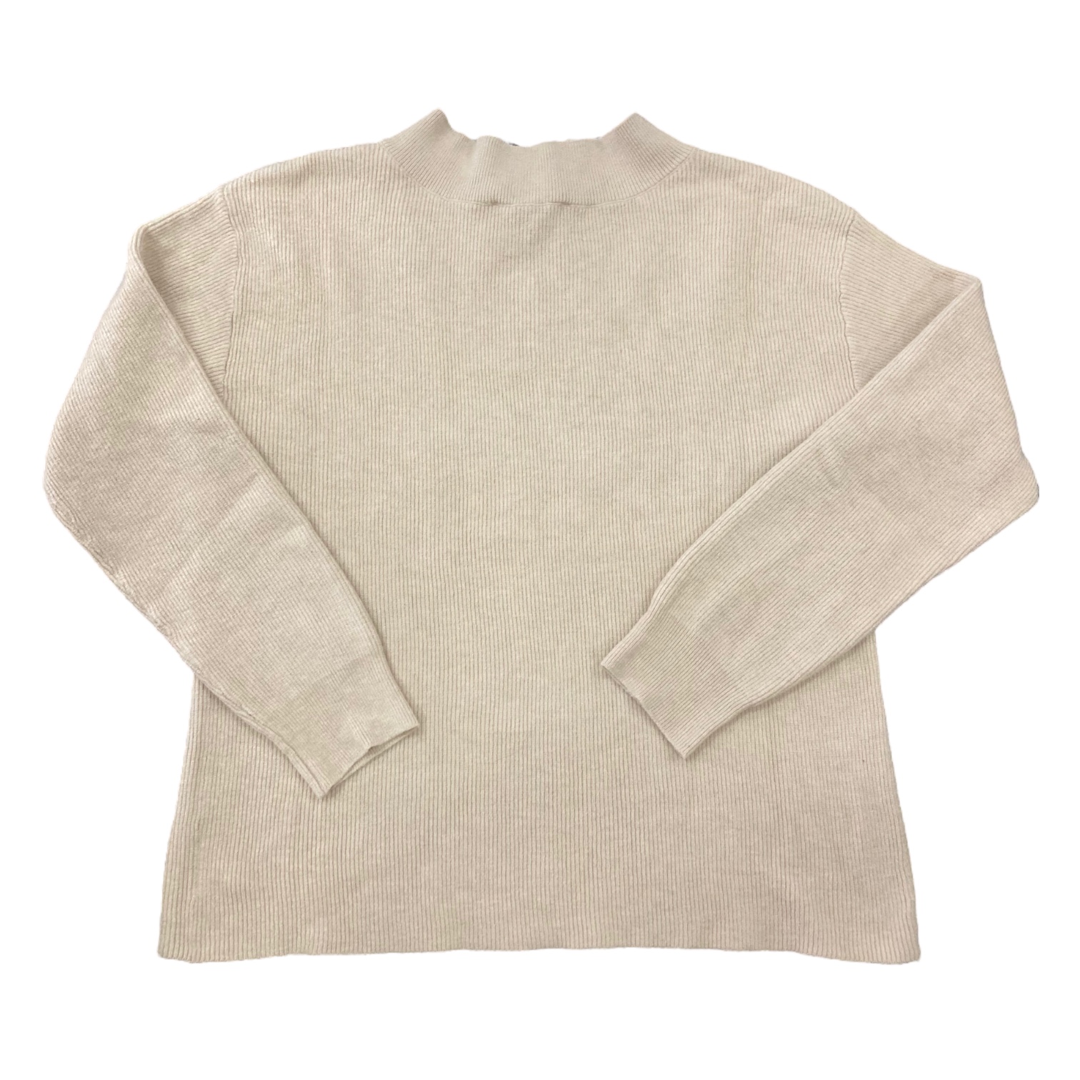 Nine West Women's Long Sleeve V Neck Ribbed Sweater - Picture 6 of 11