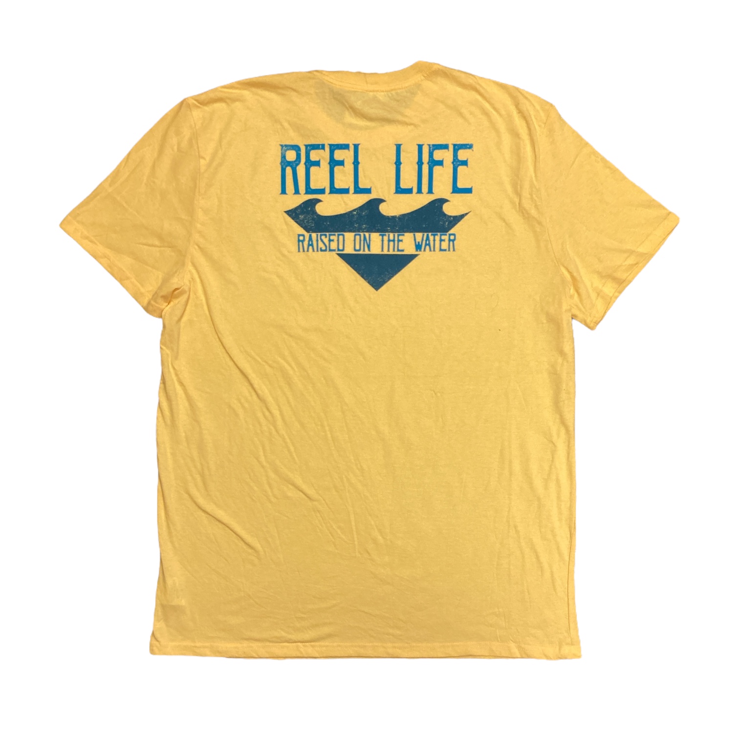Reel Life Men's Soft 4 Way Stretch Graphic Short Sleeve T-Shirt - Picture 6 of 6