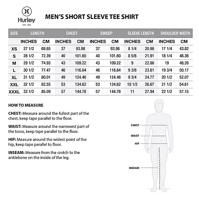 Hurley Men's All Day Ultra Soft Tagless Graphic Tee - Picture 10 of 12