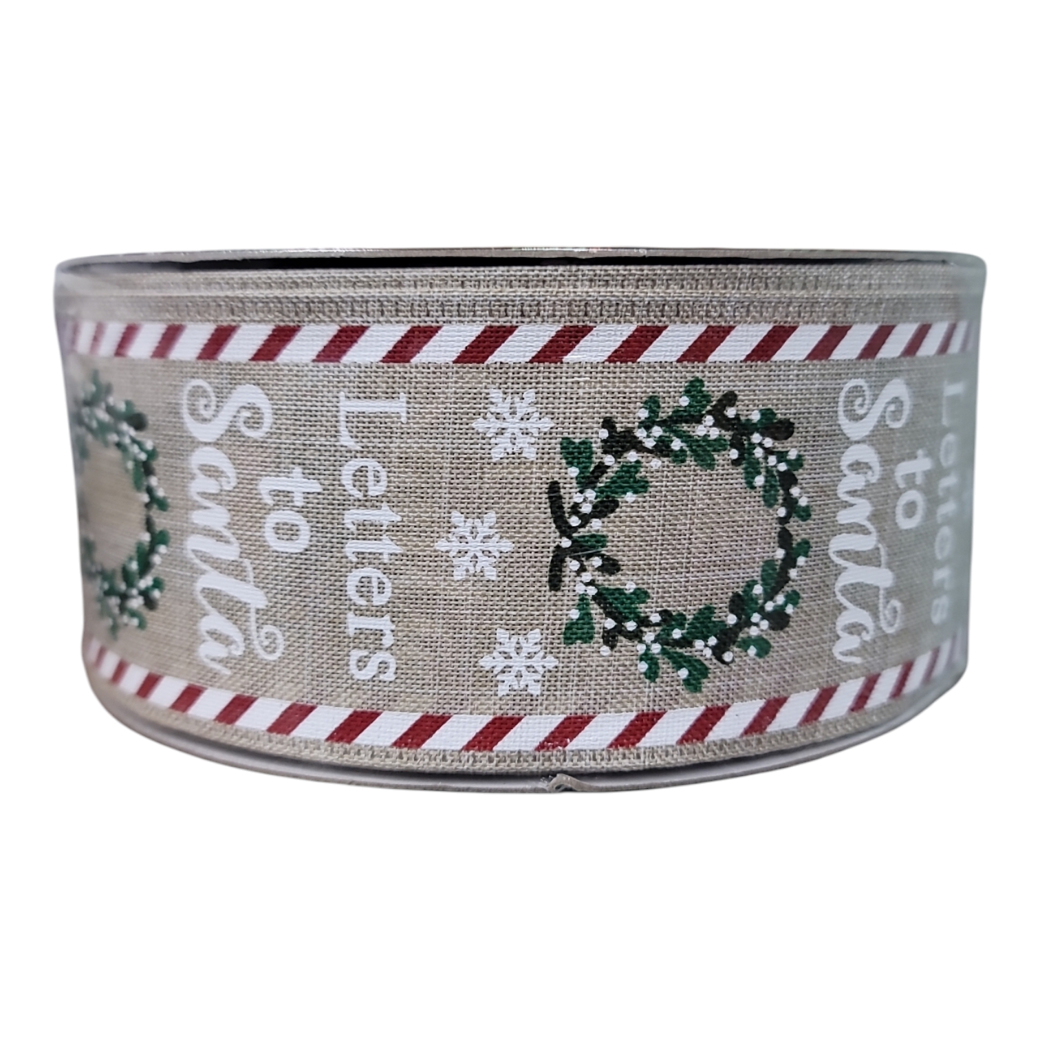 Members Mark 2.5 inch x 50 yards Wired Edge Premium Holiday Ribbon