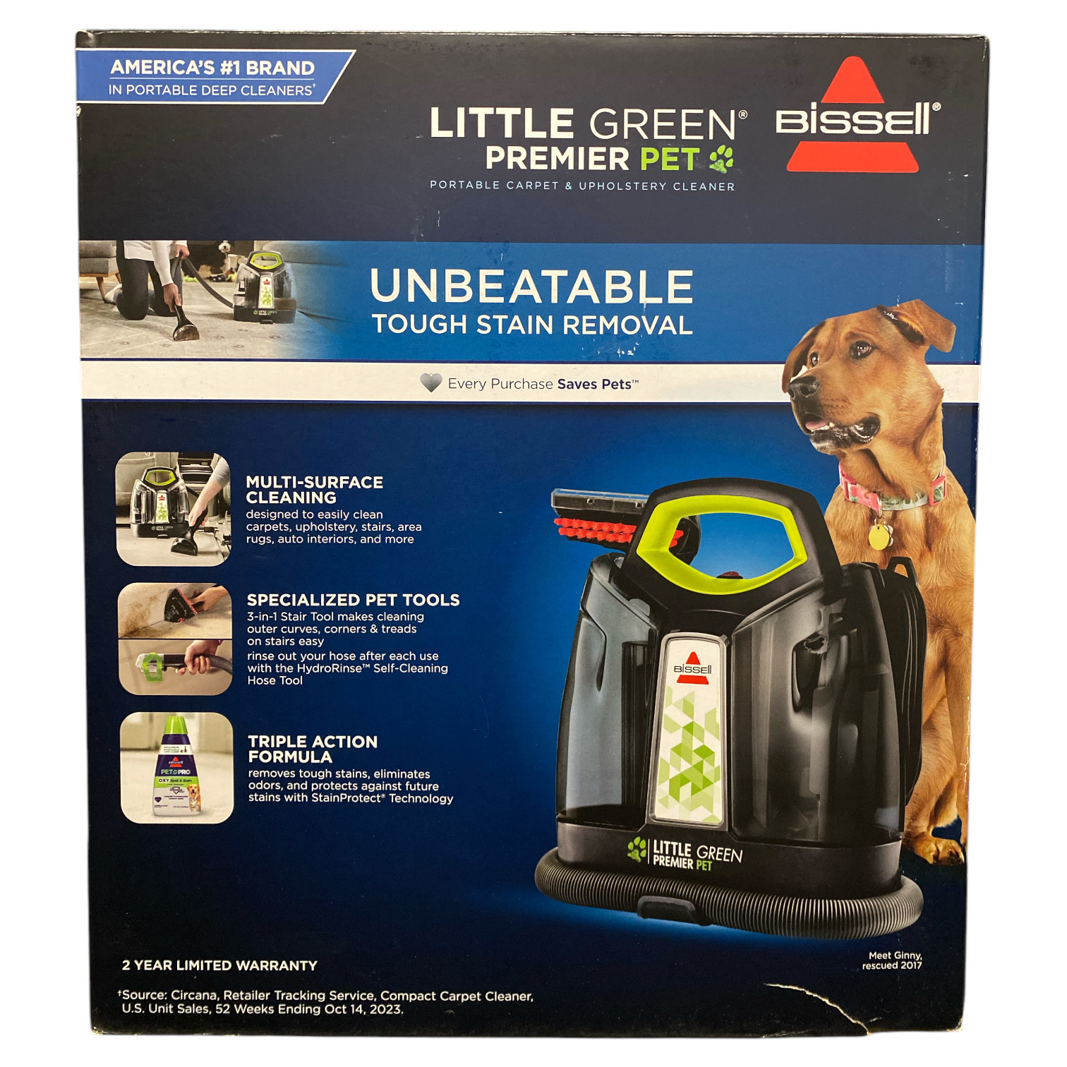 BISSELL Little Green Premier Pet Portable Deep Cleaner, 3500 | eBay