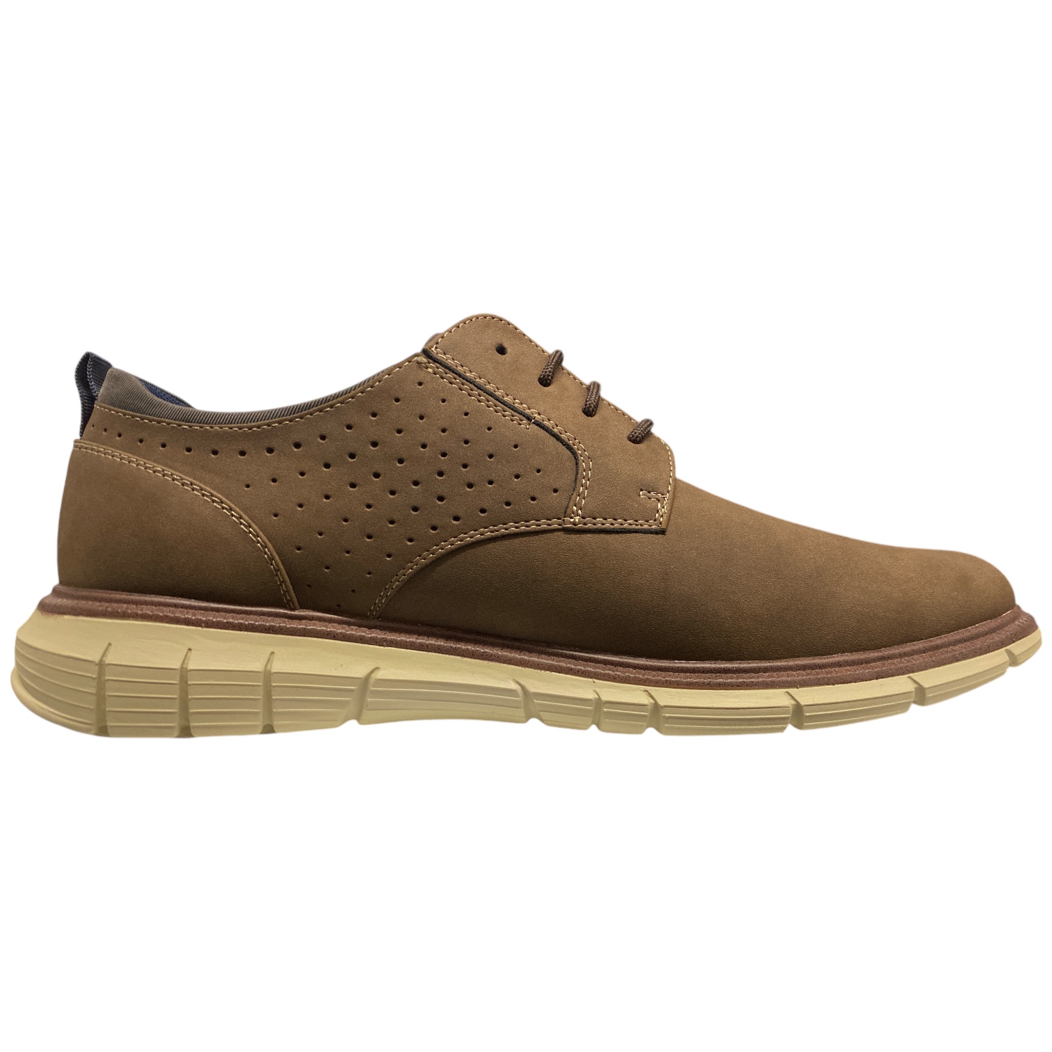 Dockers Men's Fontera 24 Lace Up Casual Dress Shoe with Padded Tongue & Heel Cup - Picture 16 of 19