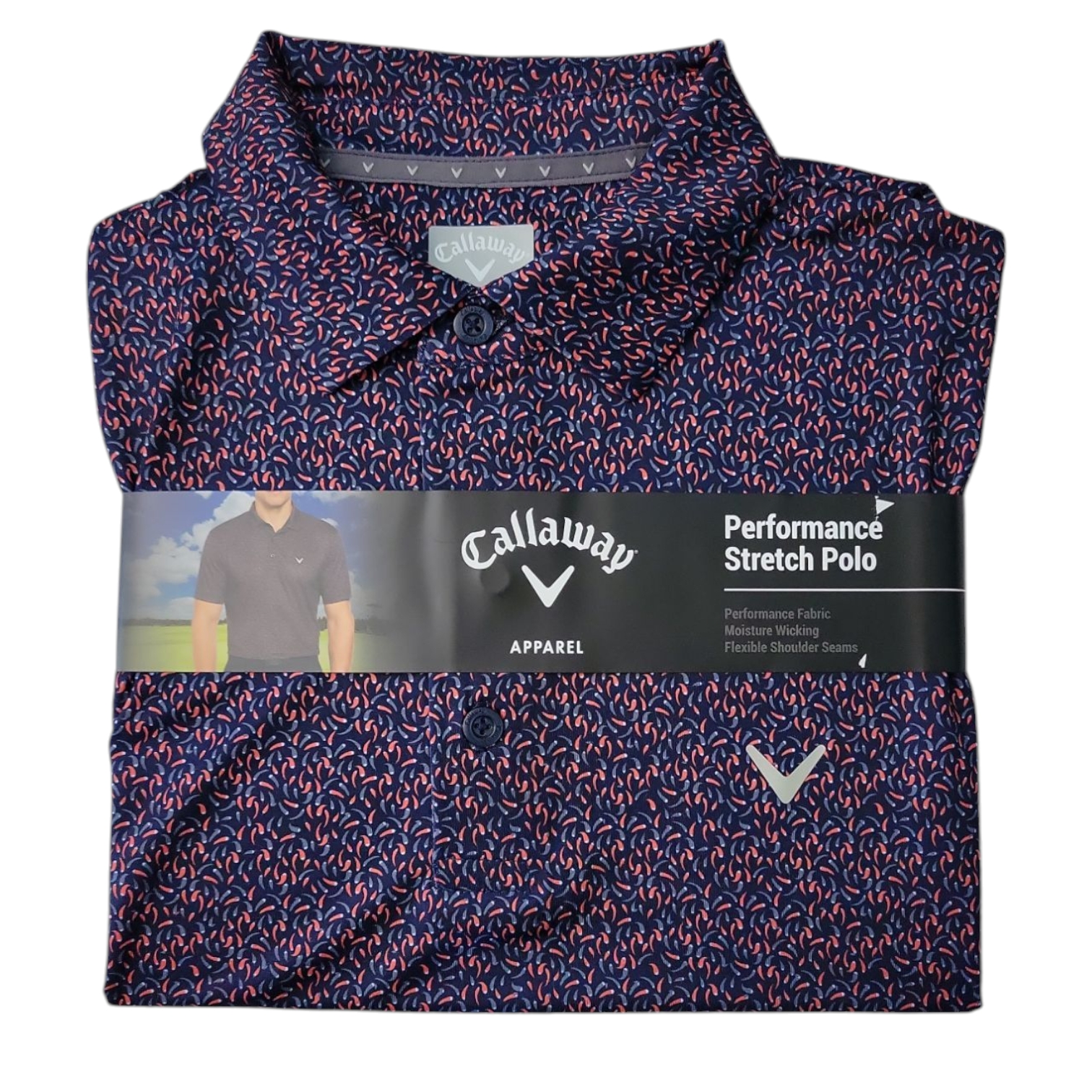 Callaway Men's Moisture Wicking Performance Golf Polo - Picture 10 of 17